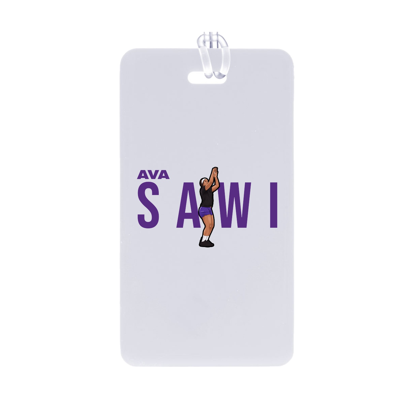 Bag Tag — Player Name in Classic