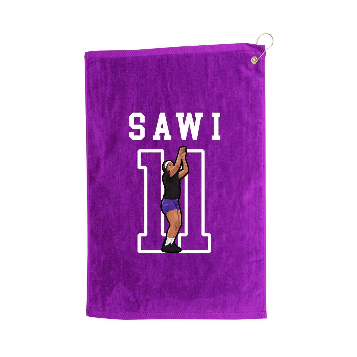 Golf Towel — Shirsey in Purple