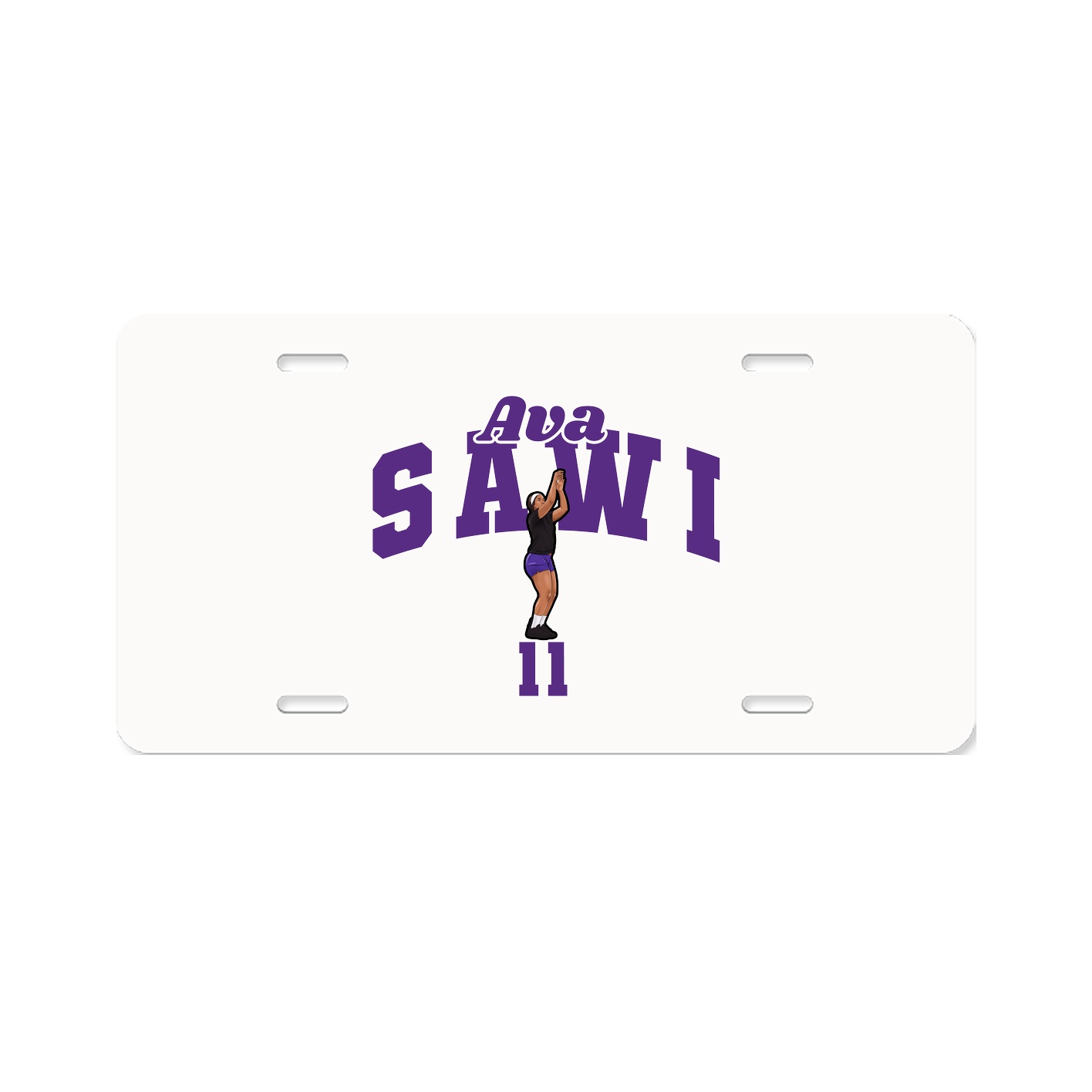 License Plate — Signature Arch in Classic