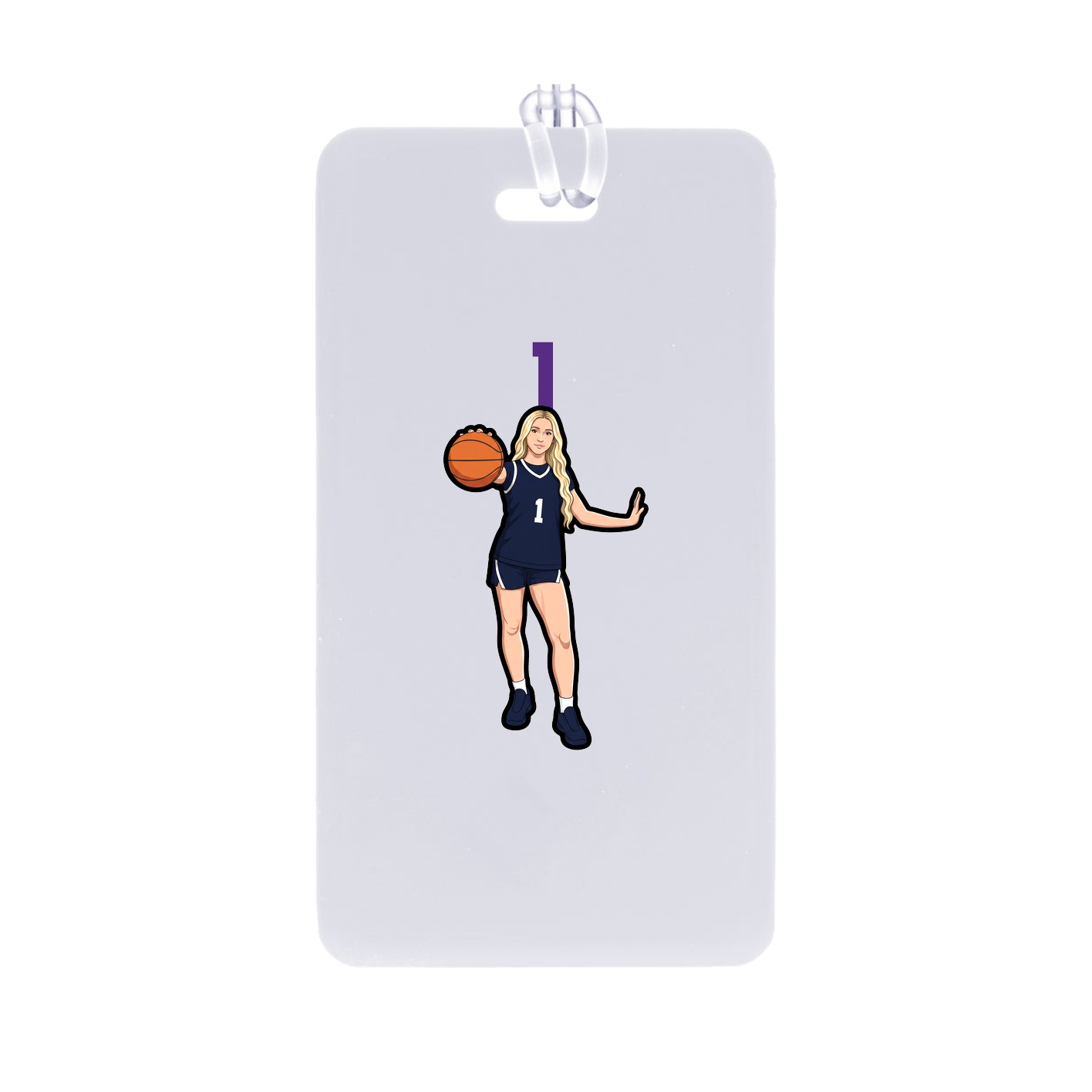 Bag Tag — Number Top in Classic