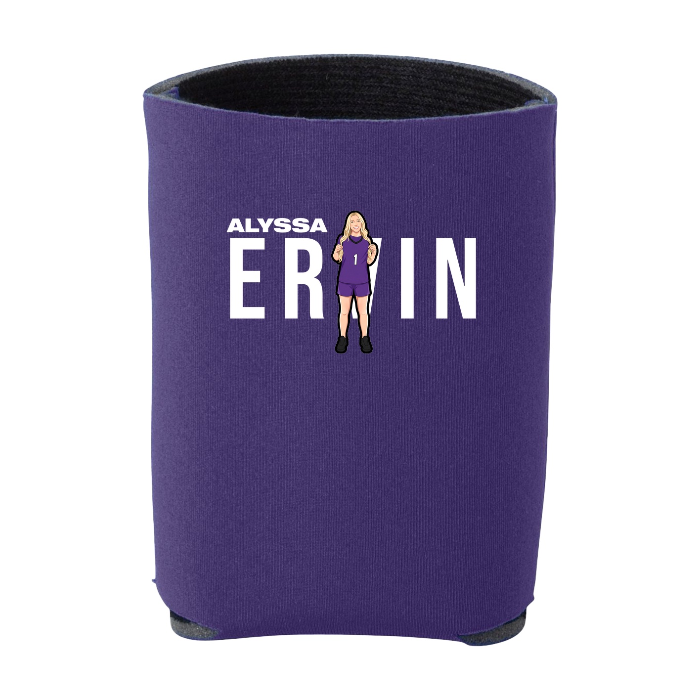 Can Holder — Player Name in Purple