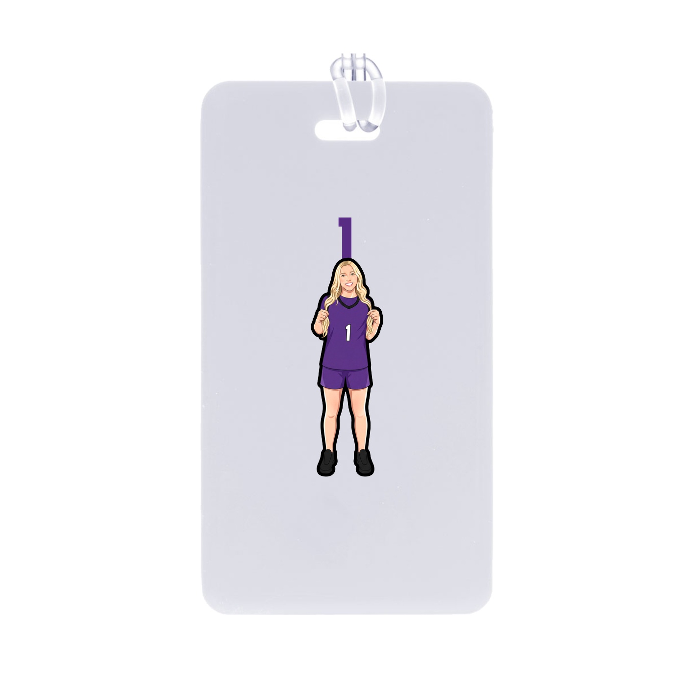 Bag Tag — Number Top in Classic
