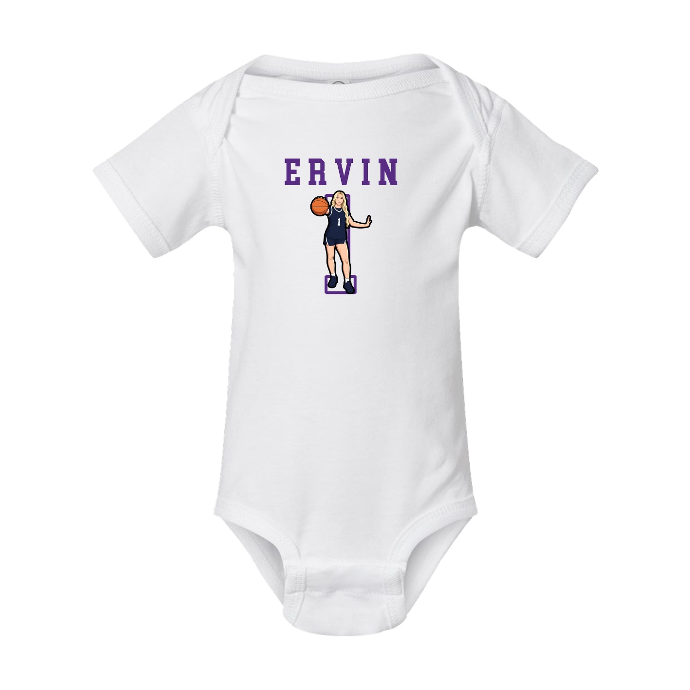 Baby Onesie — Shirsey in White