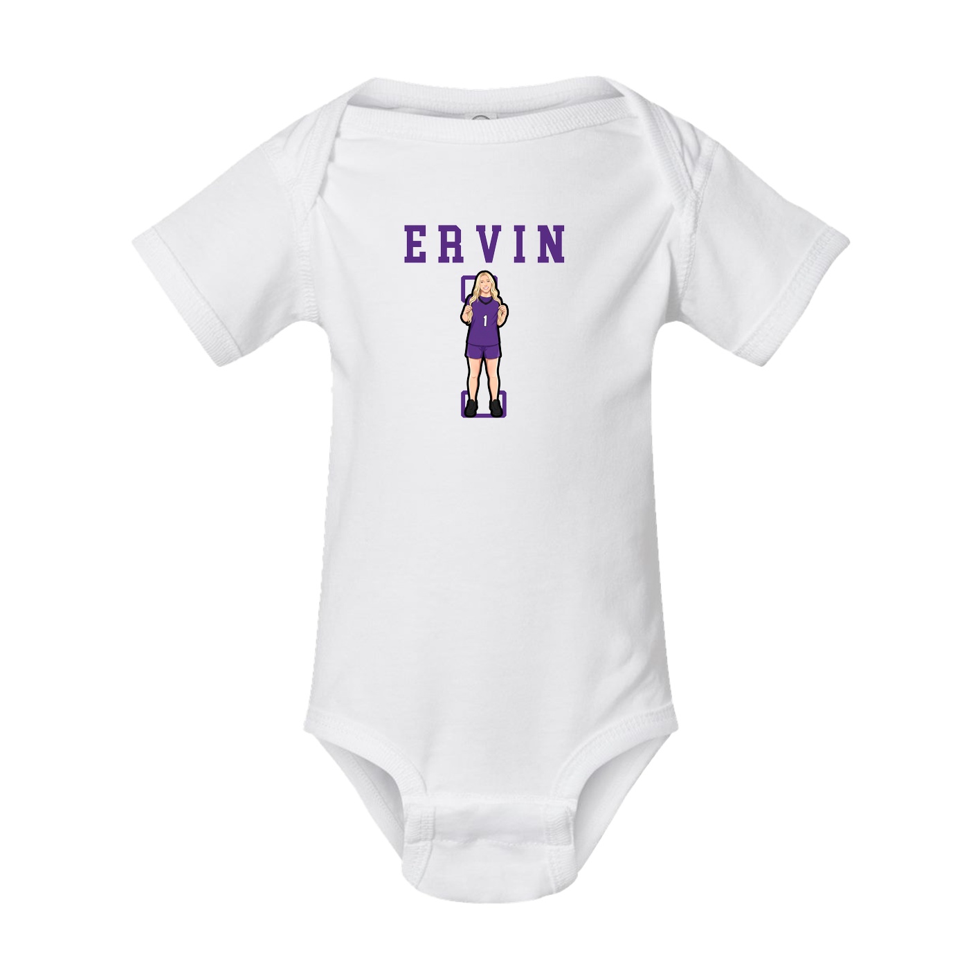 Baby Onesie — Shirsey in White