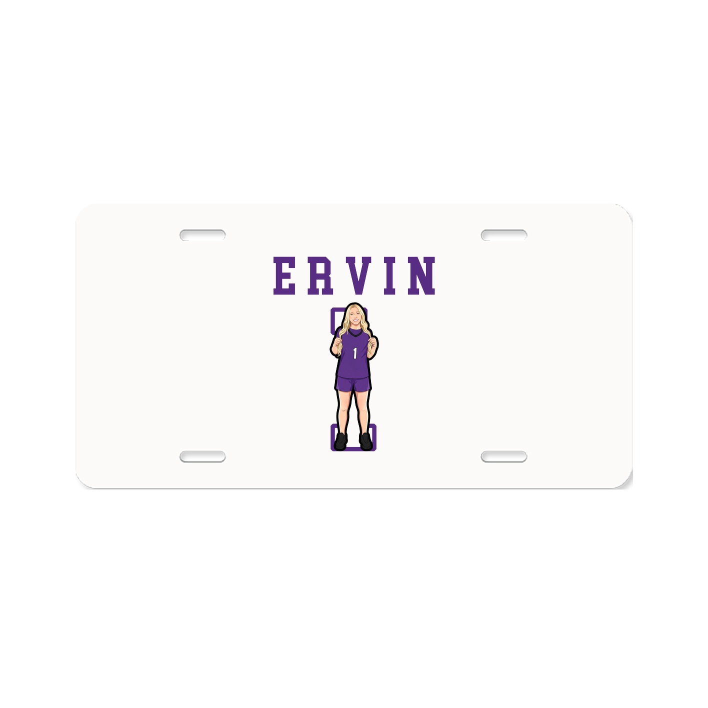 License Plate — Shirsey in Classic