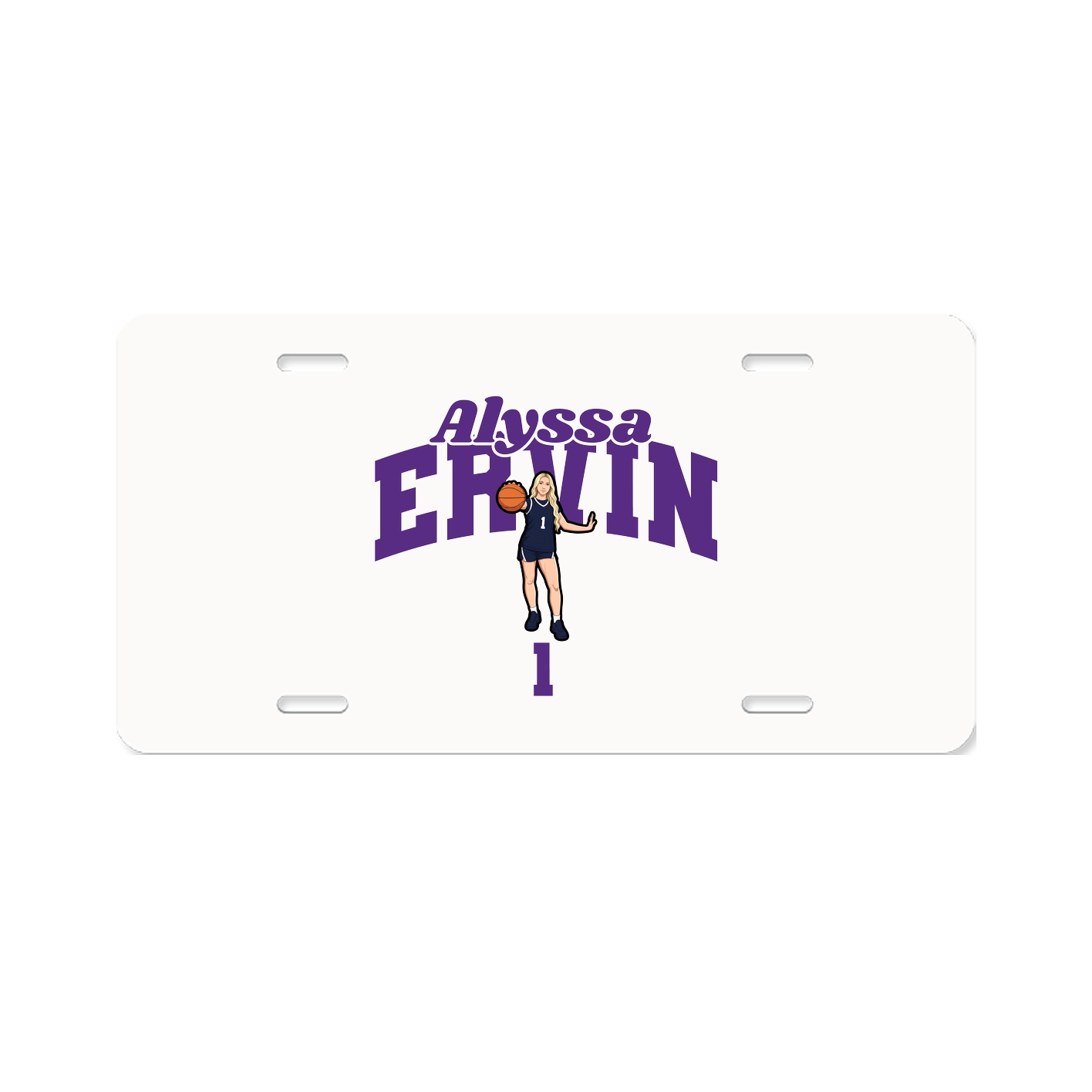License Plate — Signature Arch in Classic