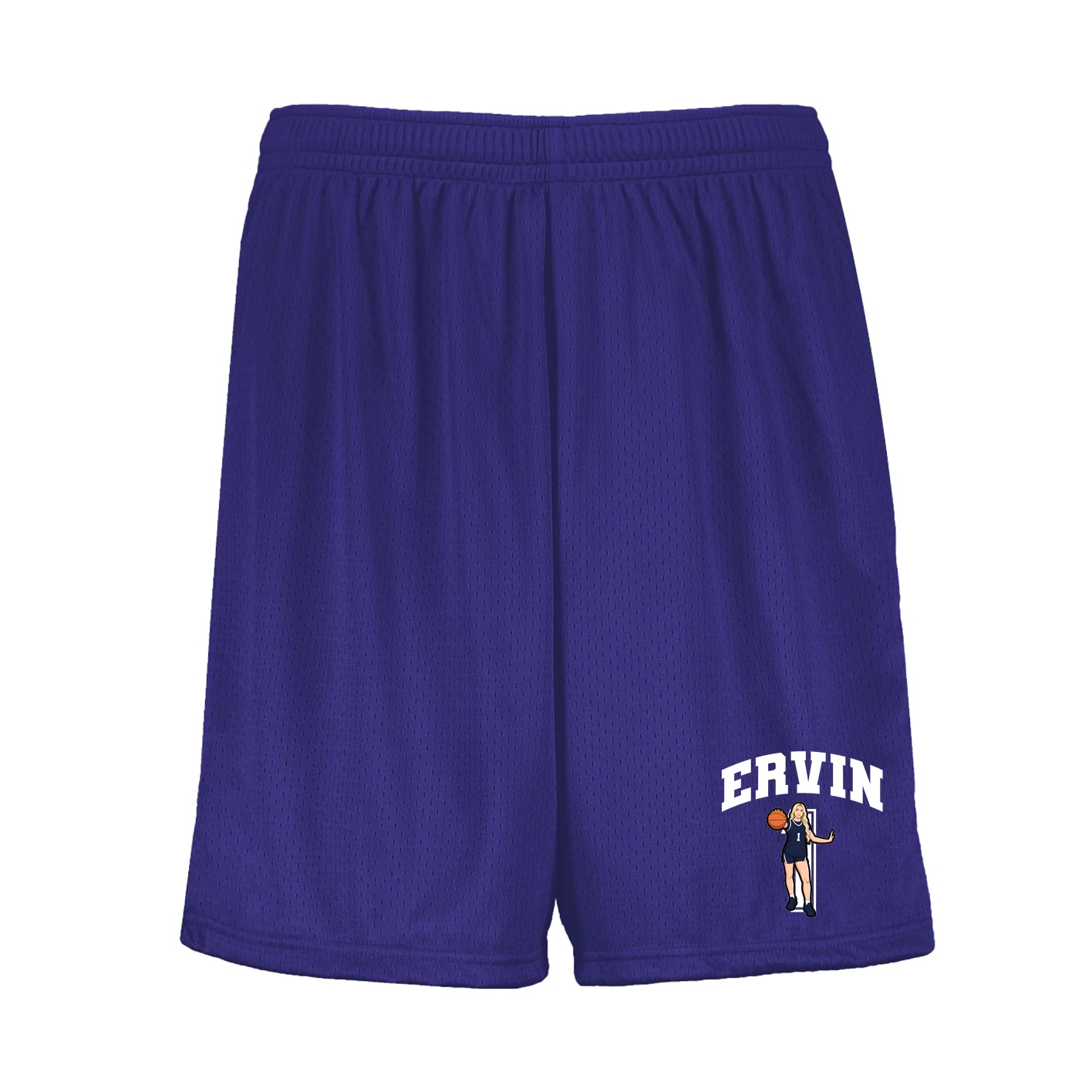 Shorts — Number in Purple