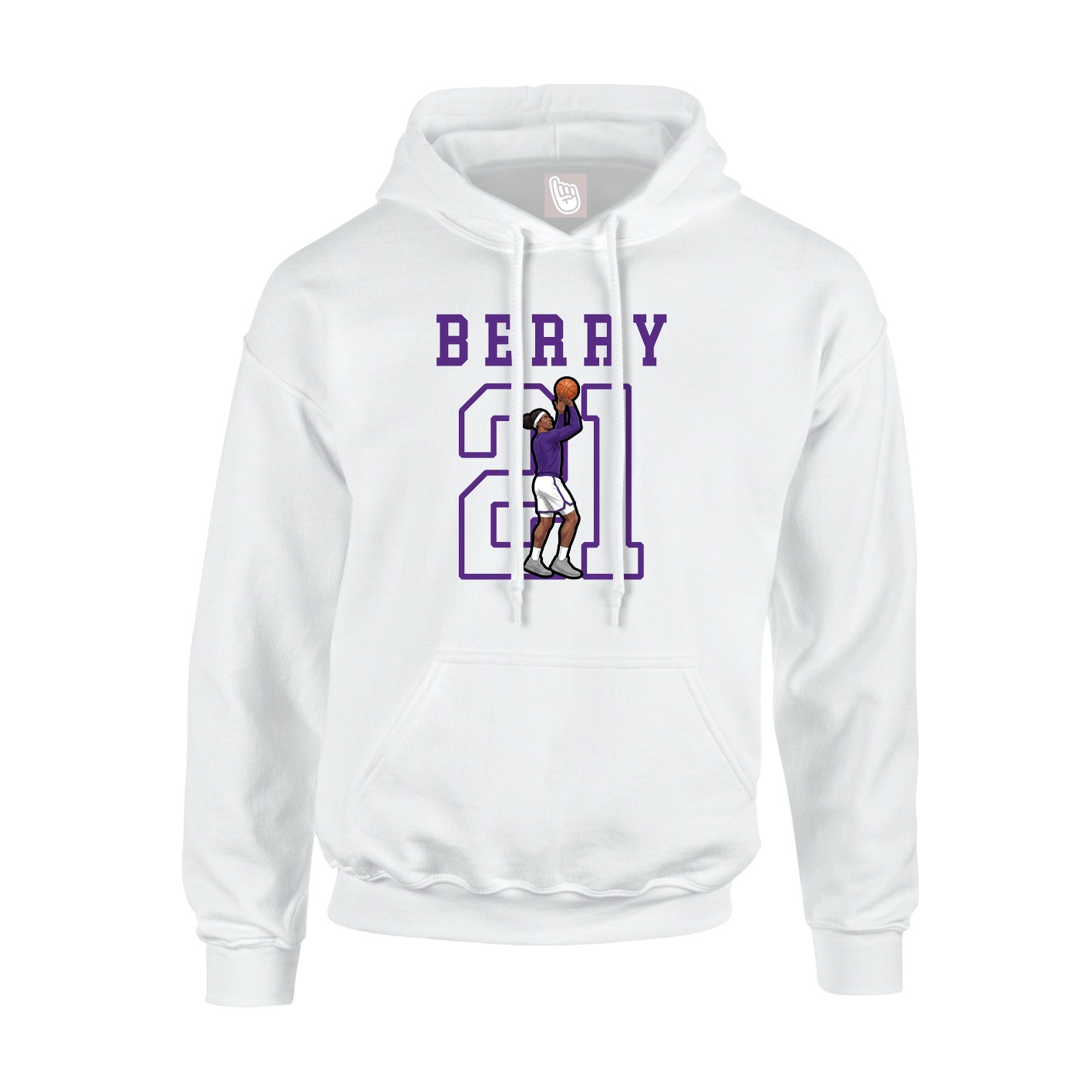 Hoodie — Shirsey in White