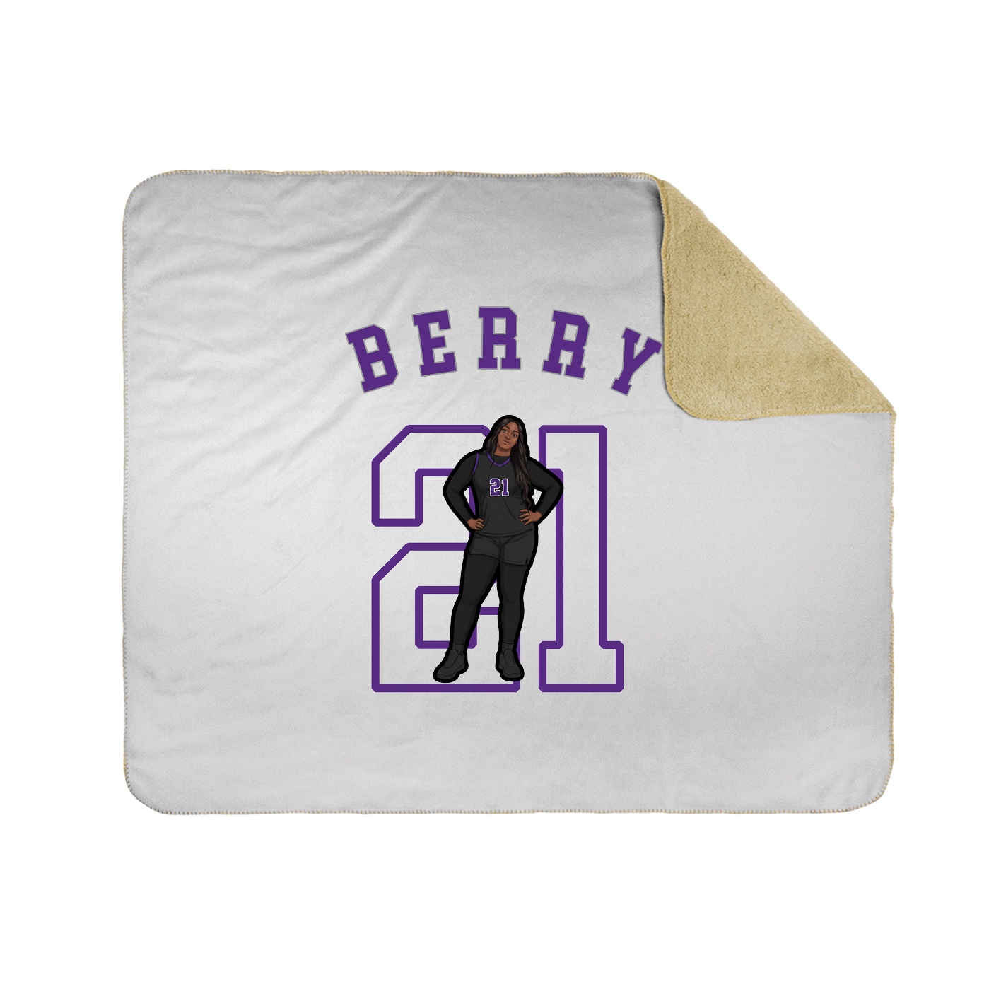 Throw Blanket — Shirsey Arch in White