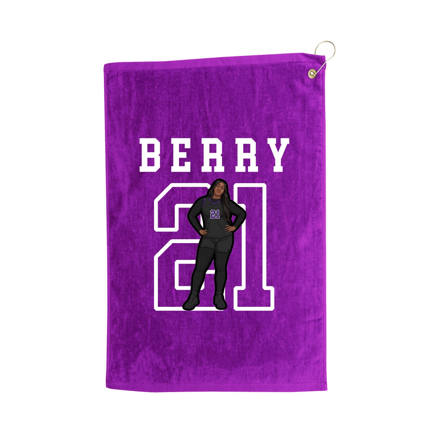Golf Towel — Shirsey in Purple