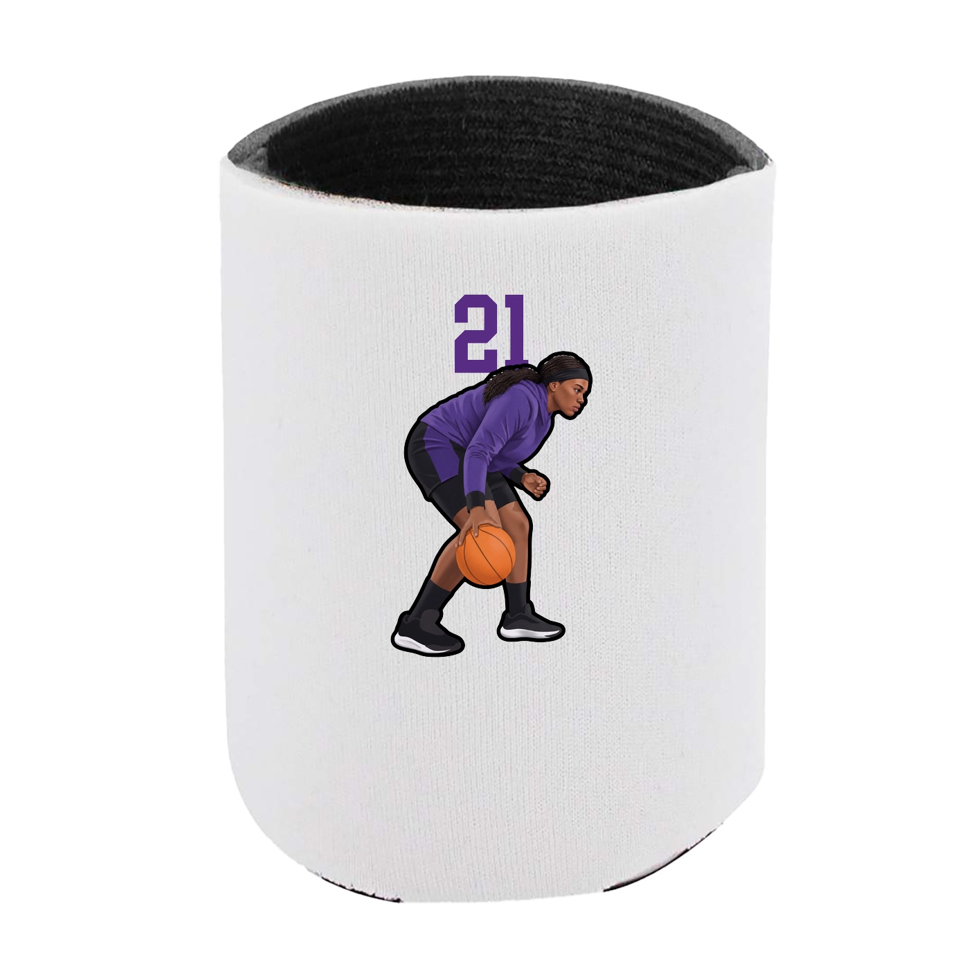 Can Holder — Number Top in White