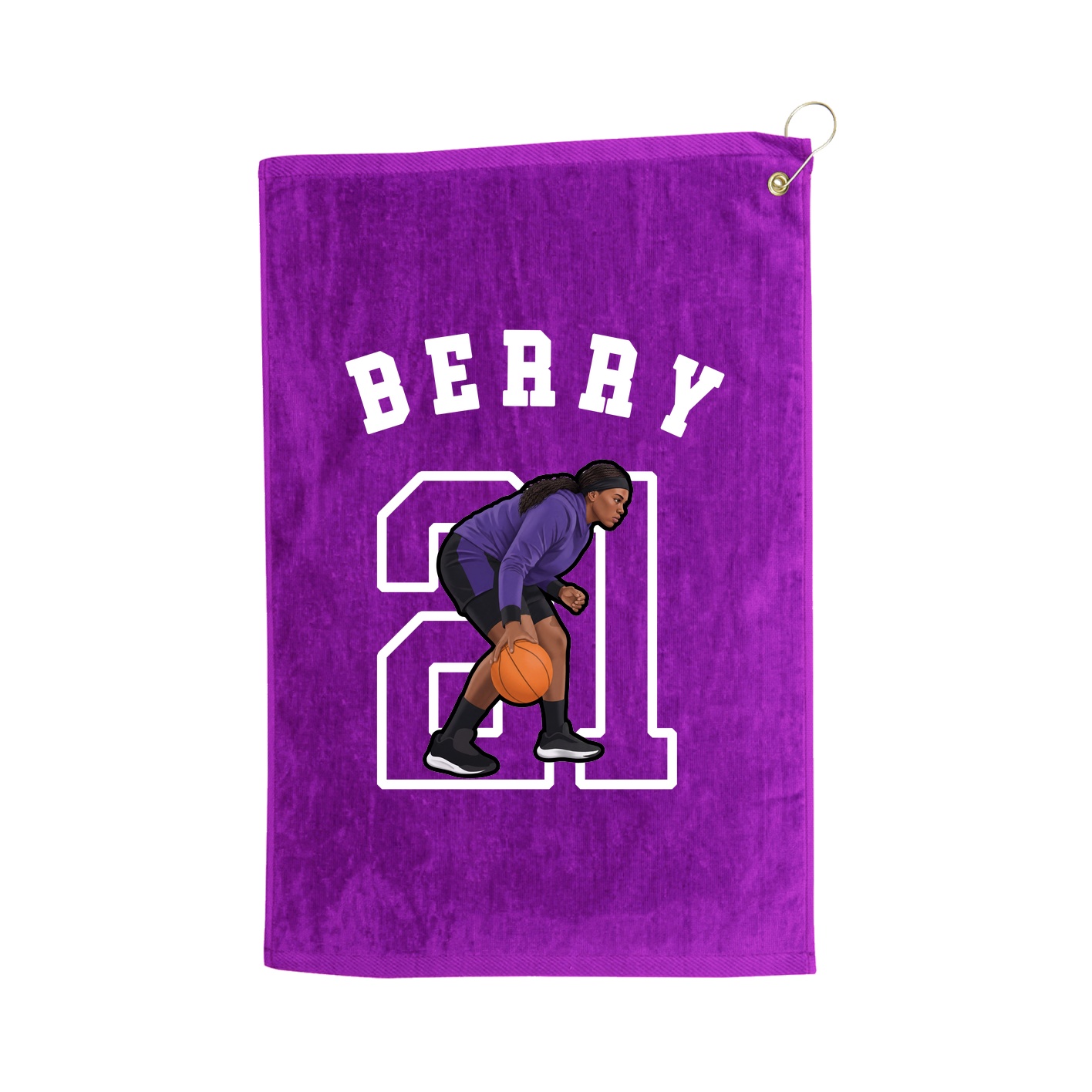 Golf Towel — Shirsey Arch in Purple