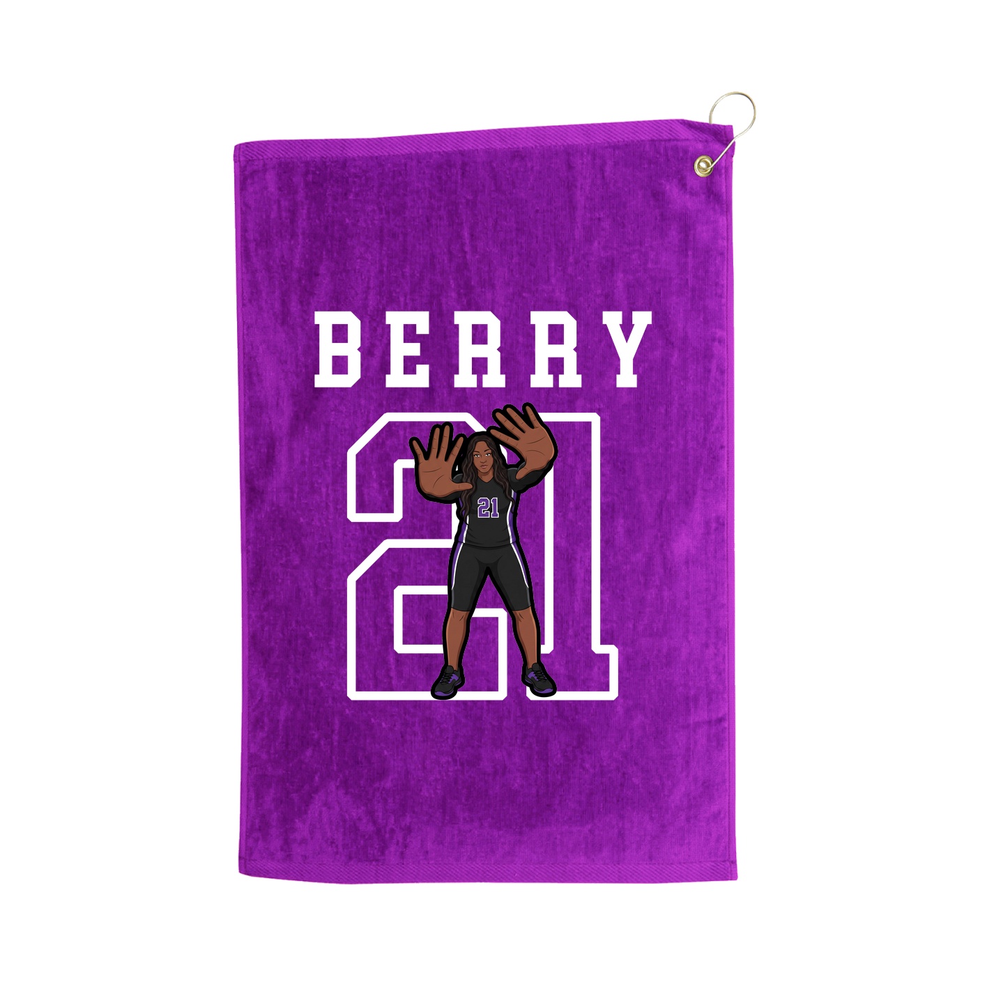 Golf Towel — Shirsey in Purple