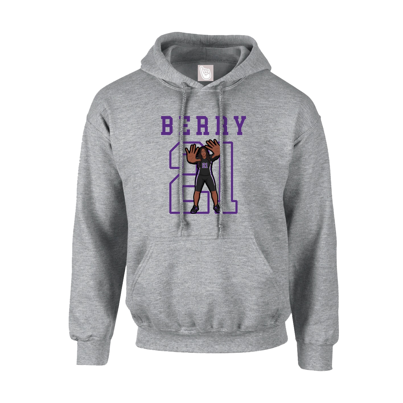Hoodie — Shirsey in Grey
