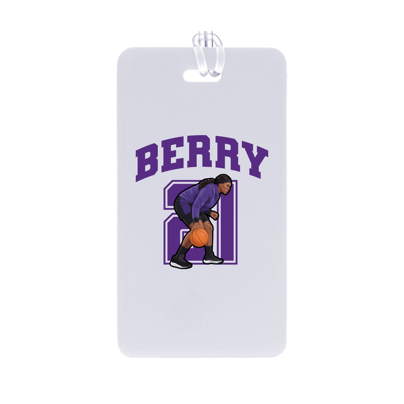 Bag Tag — Number in Classic