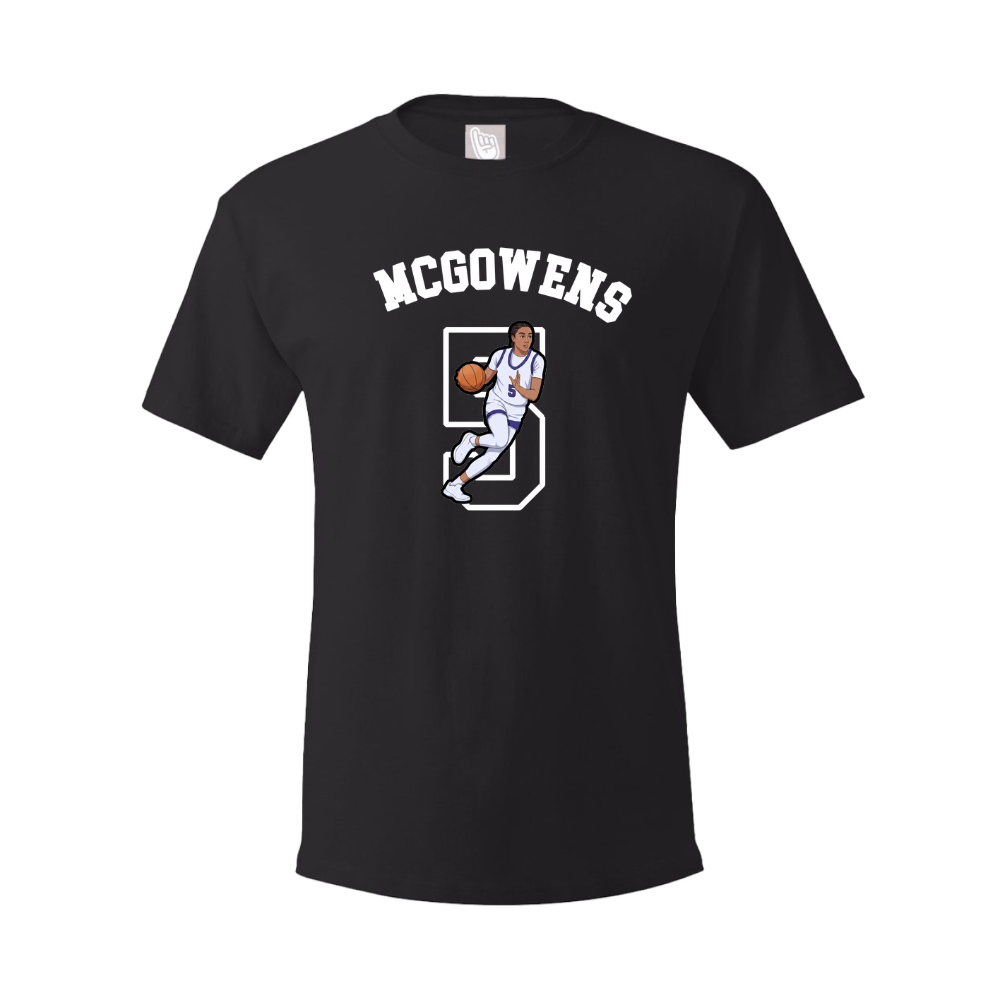 Youth Tee — Shirsey Arch in Black