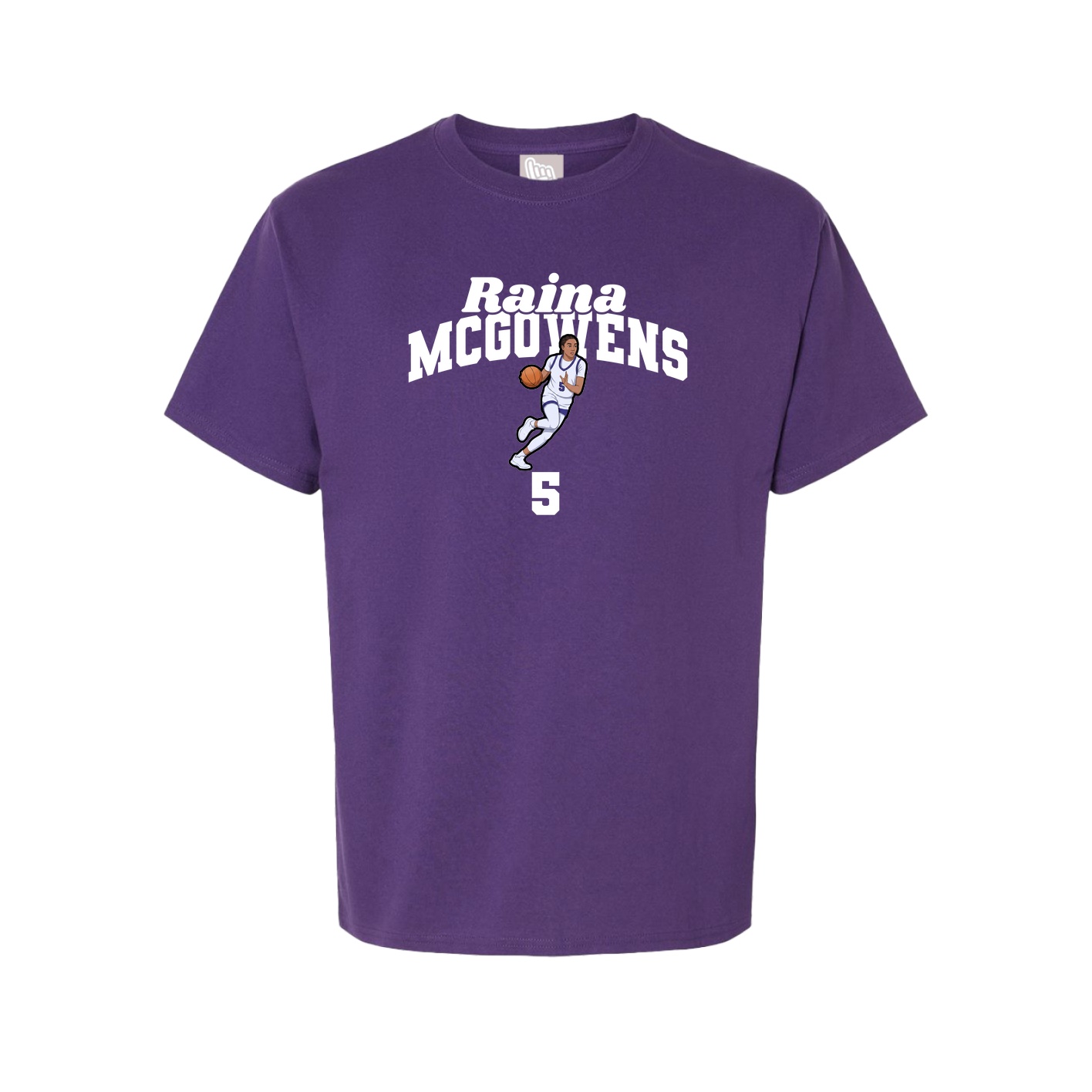 Youth Tee — Signature Arch in Purple