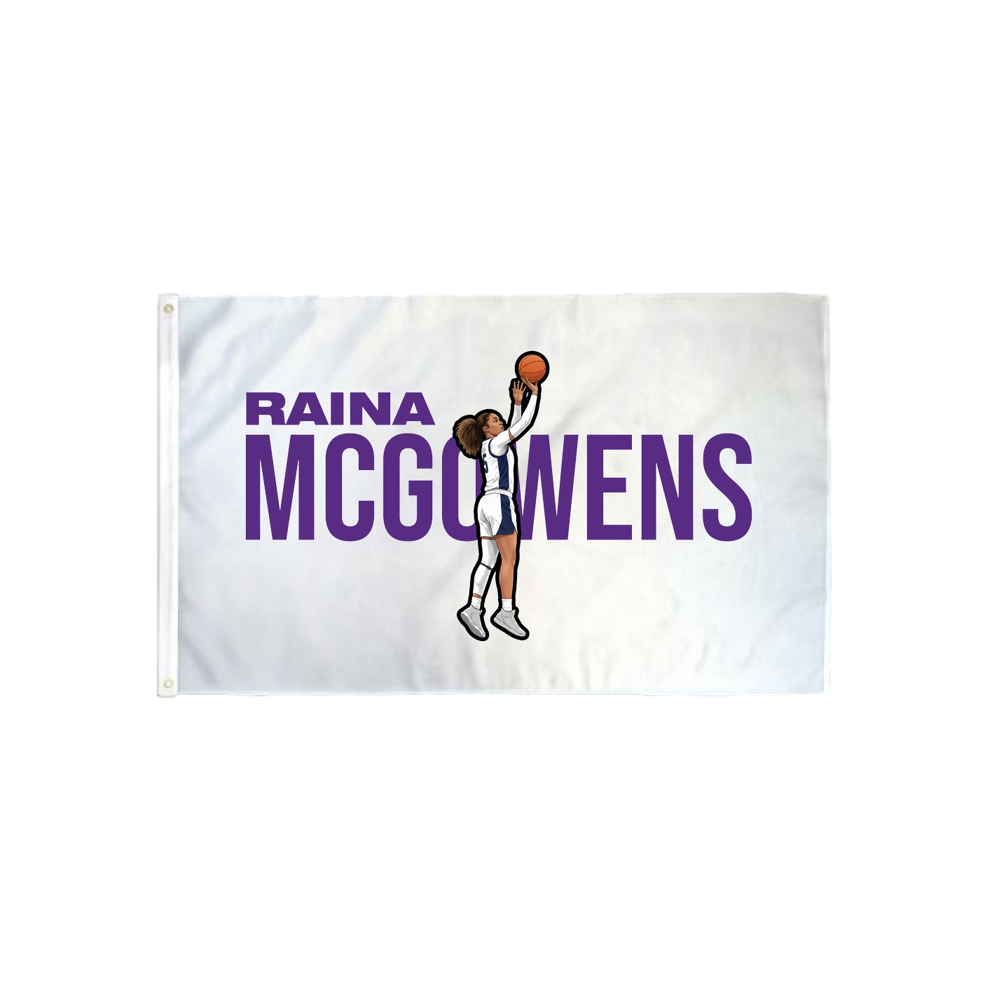 3x5 Flag — Player Name in Classic