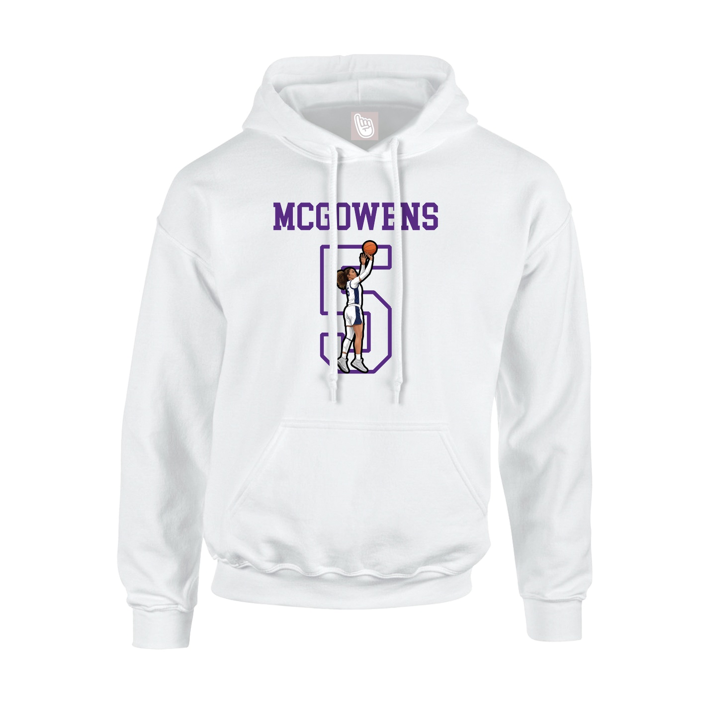 Youth Hoodie — Shirsey in White