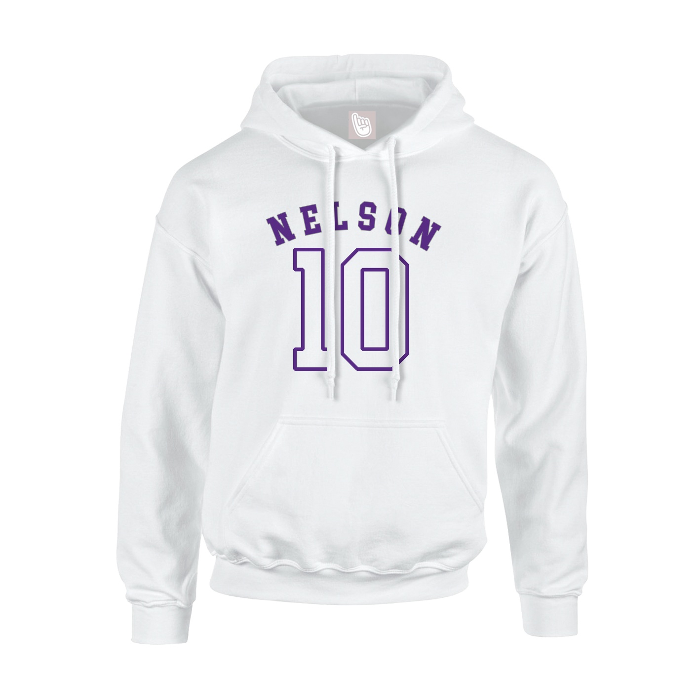 Hoodie — Shirsey Arch in White