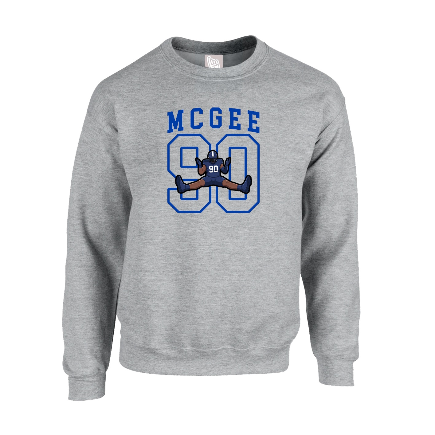 Fleece Crew — Shirsey in Grey