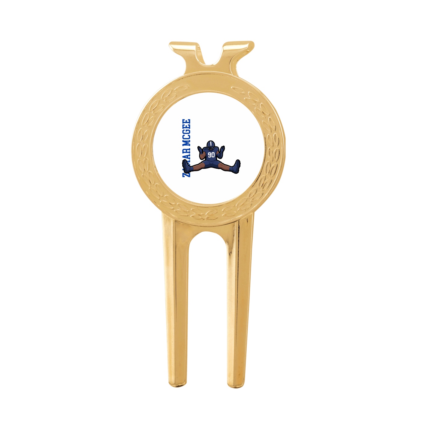 Divot Tool with Ball Marker — Name Vertical in Classic