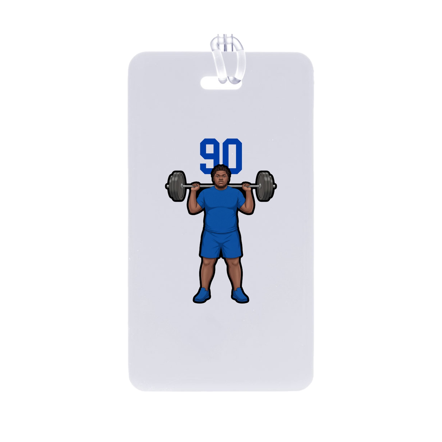 Bag Tag — Number Top in Classic