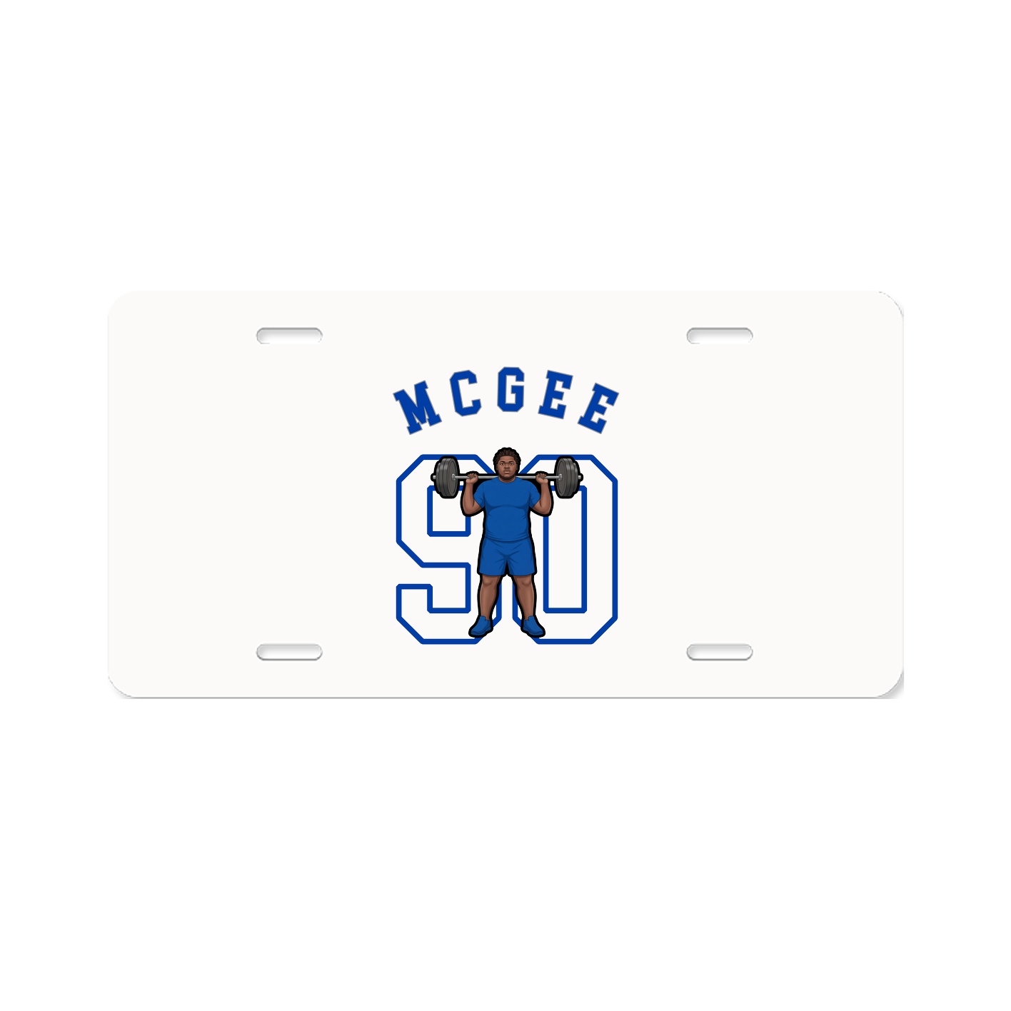 License Plate — Shirsey Arch in Classic