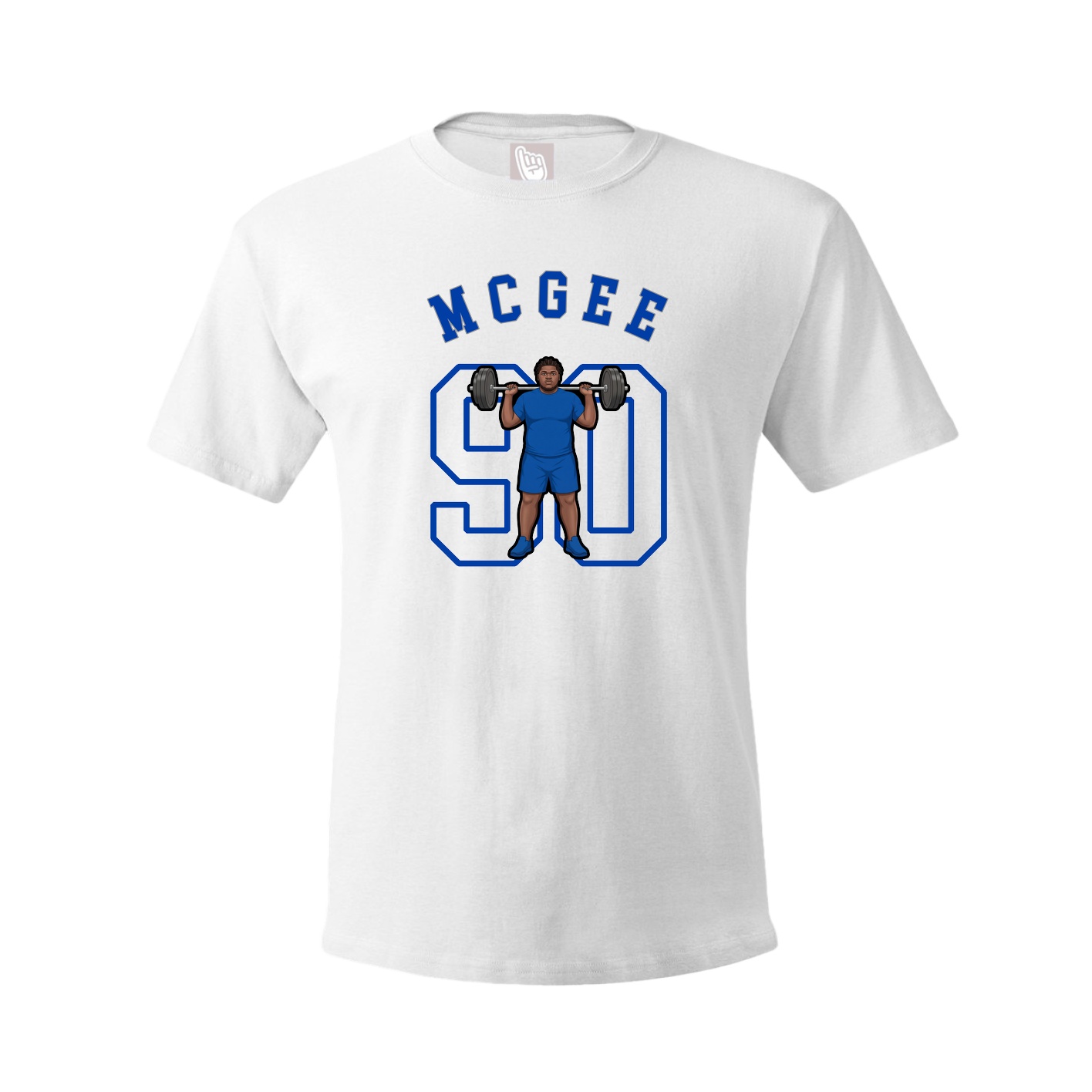 Youth Tee — Shirsey Arch in White