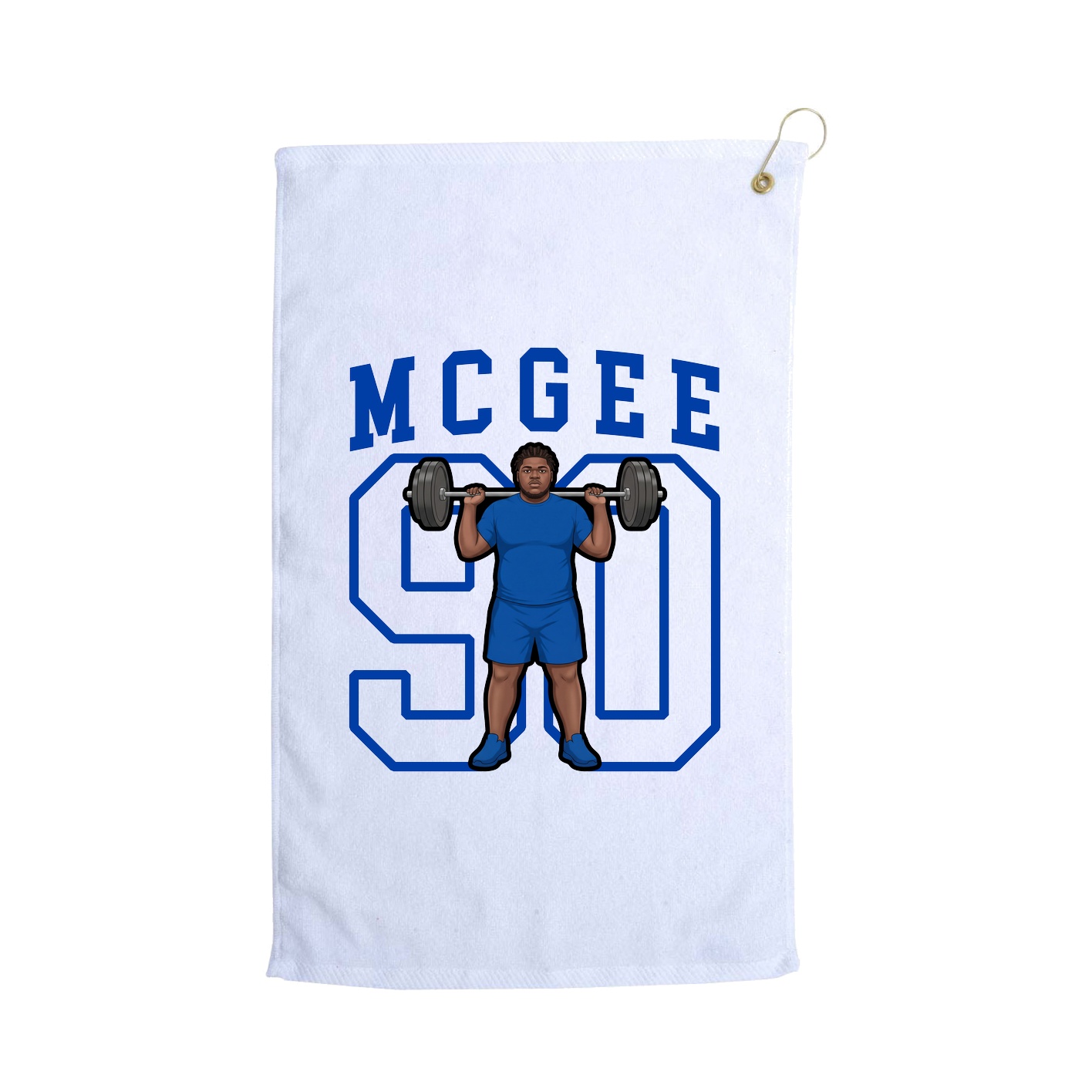 Golf Towel — Shirsey in White