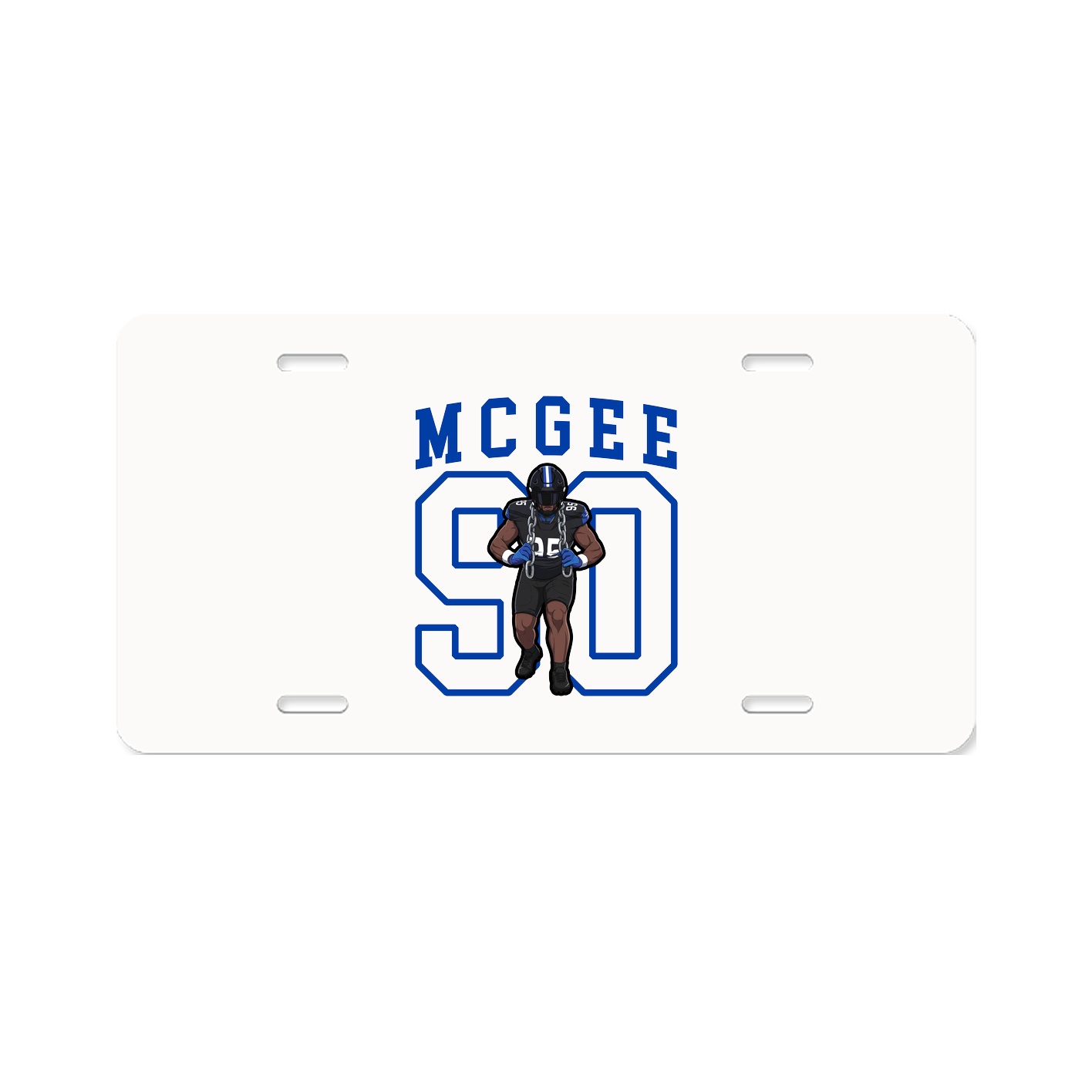Aluminum License Plate