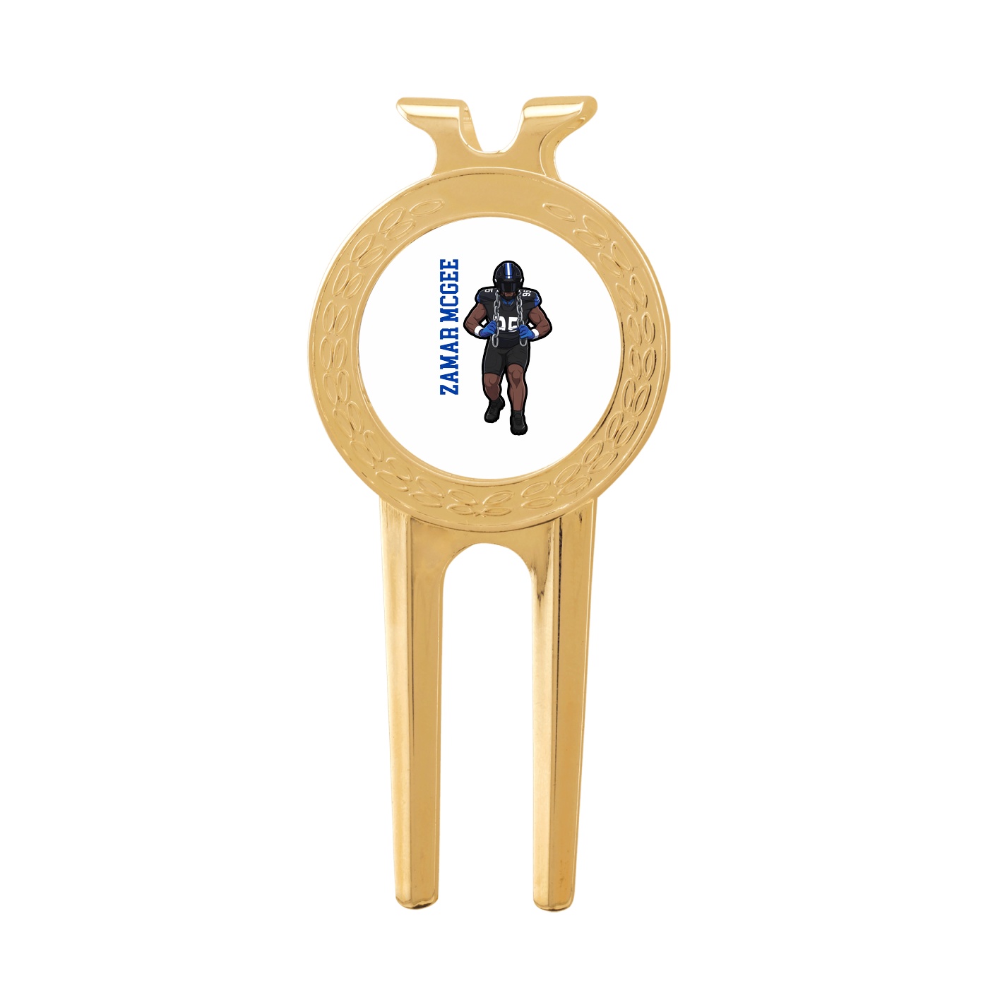 Divot Tool with Ball Marker — Name Vertical in Classic