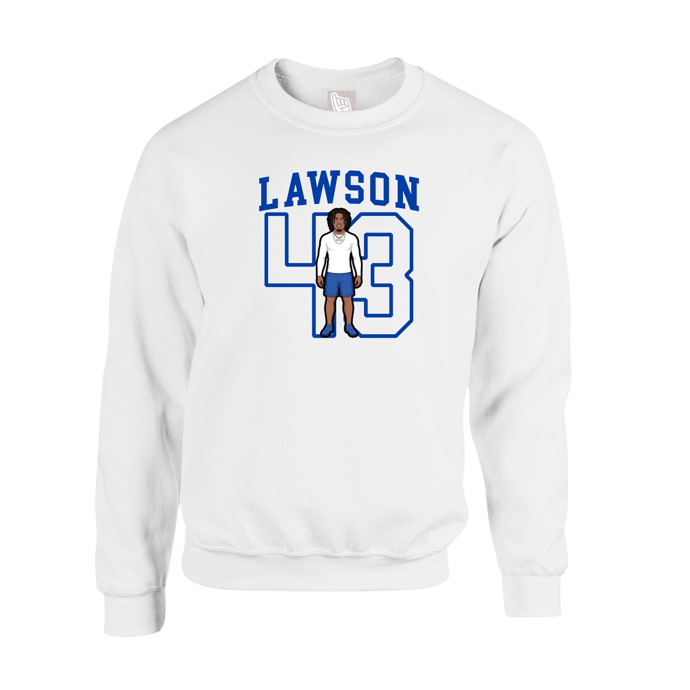 Fleece Crew — Shirsey in White