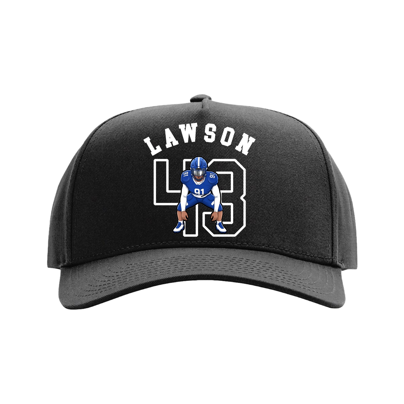 Full Fabric Five-Panel Champ Cap