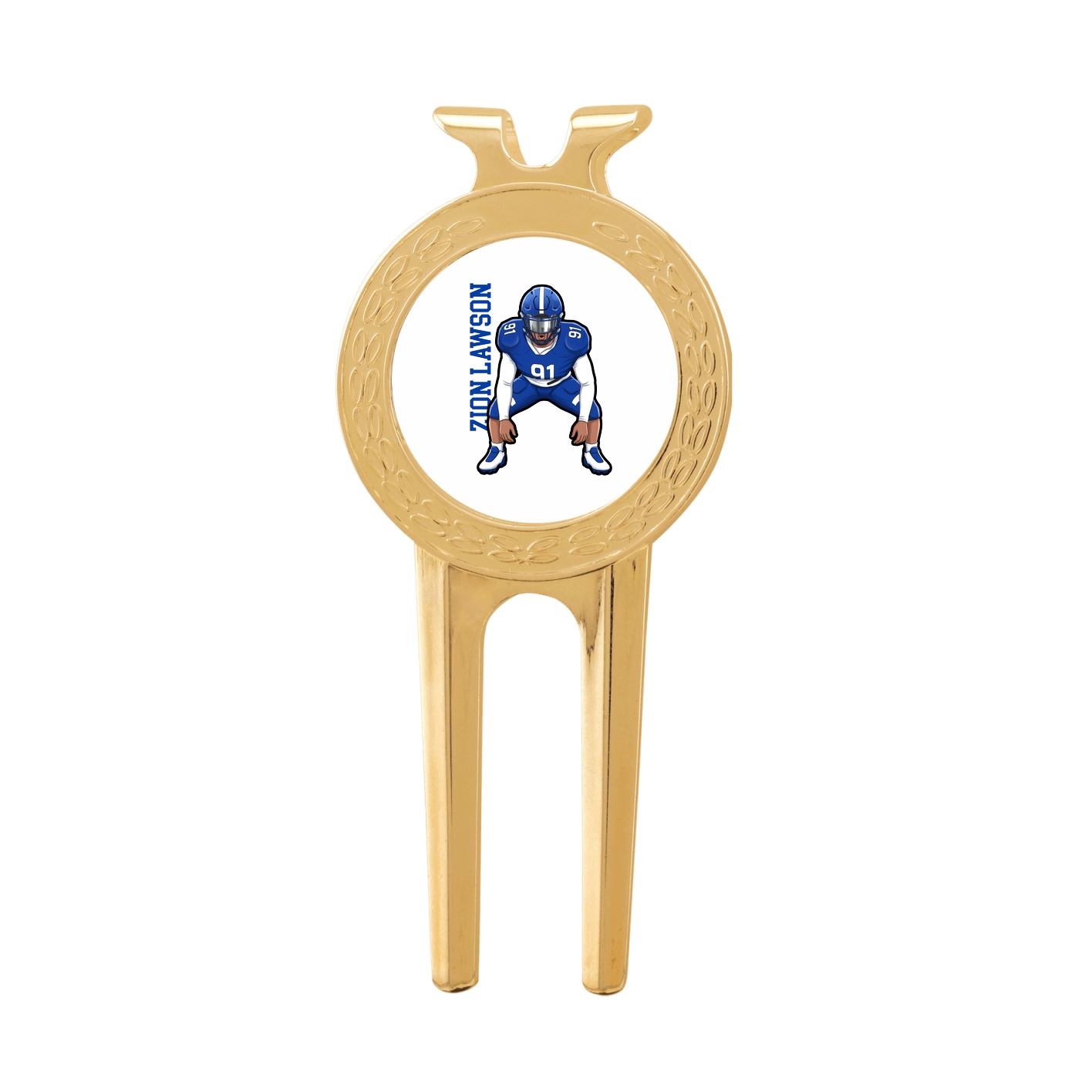 Divot Tool with Ball Marker — Name Vertical in Classic