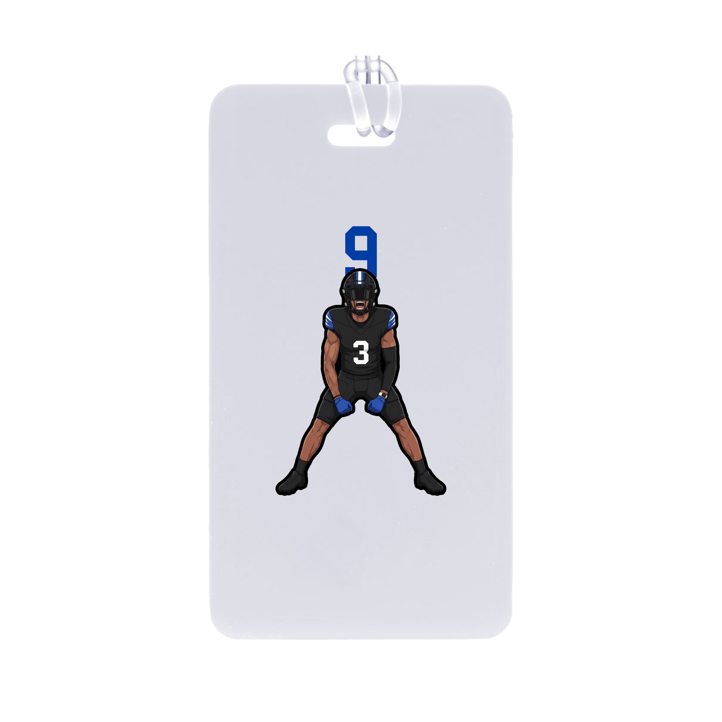 Bag Tag — Number Top in Classic