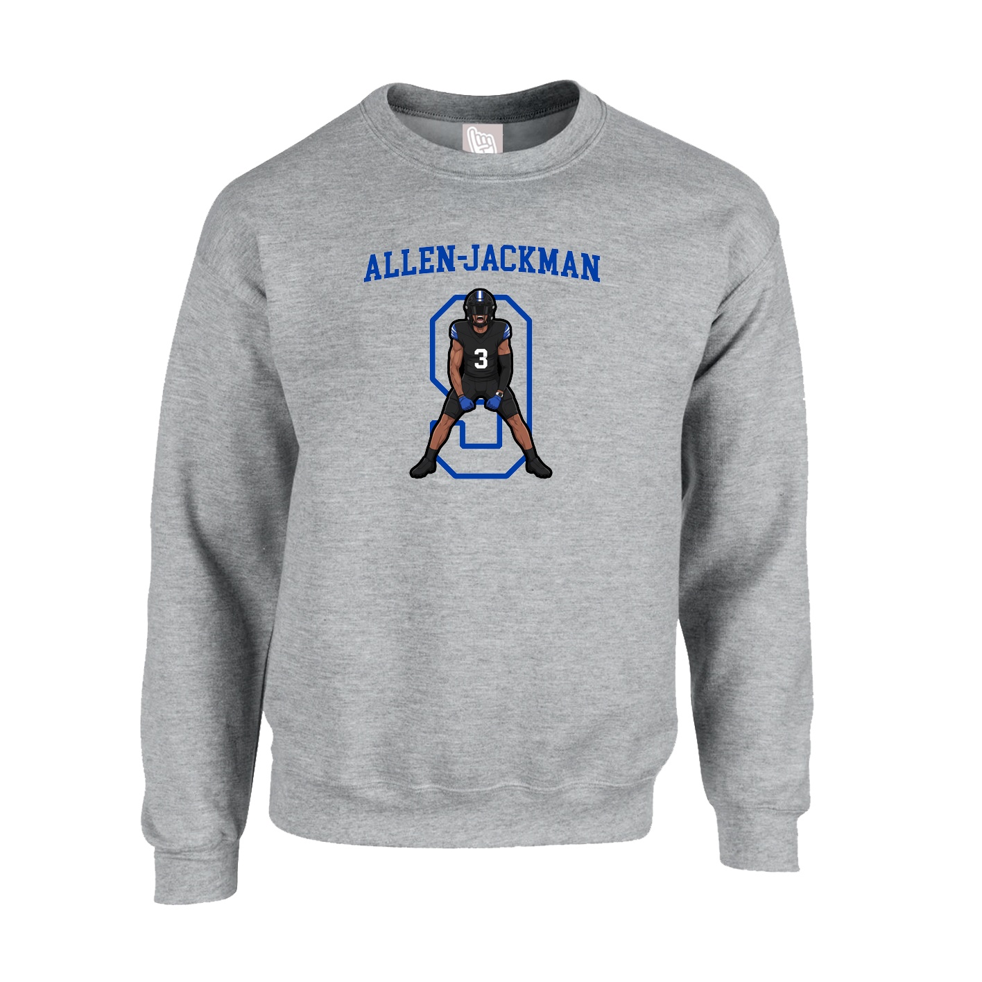 Fleece Crew — Shirsey in Grey
