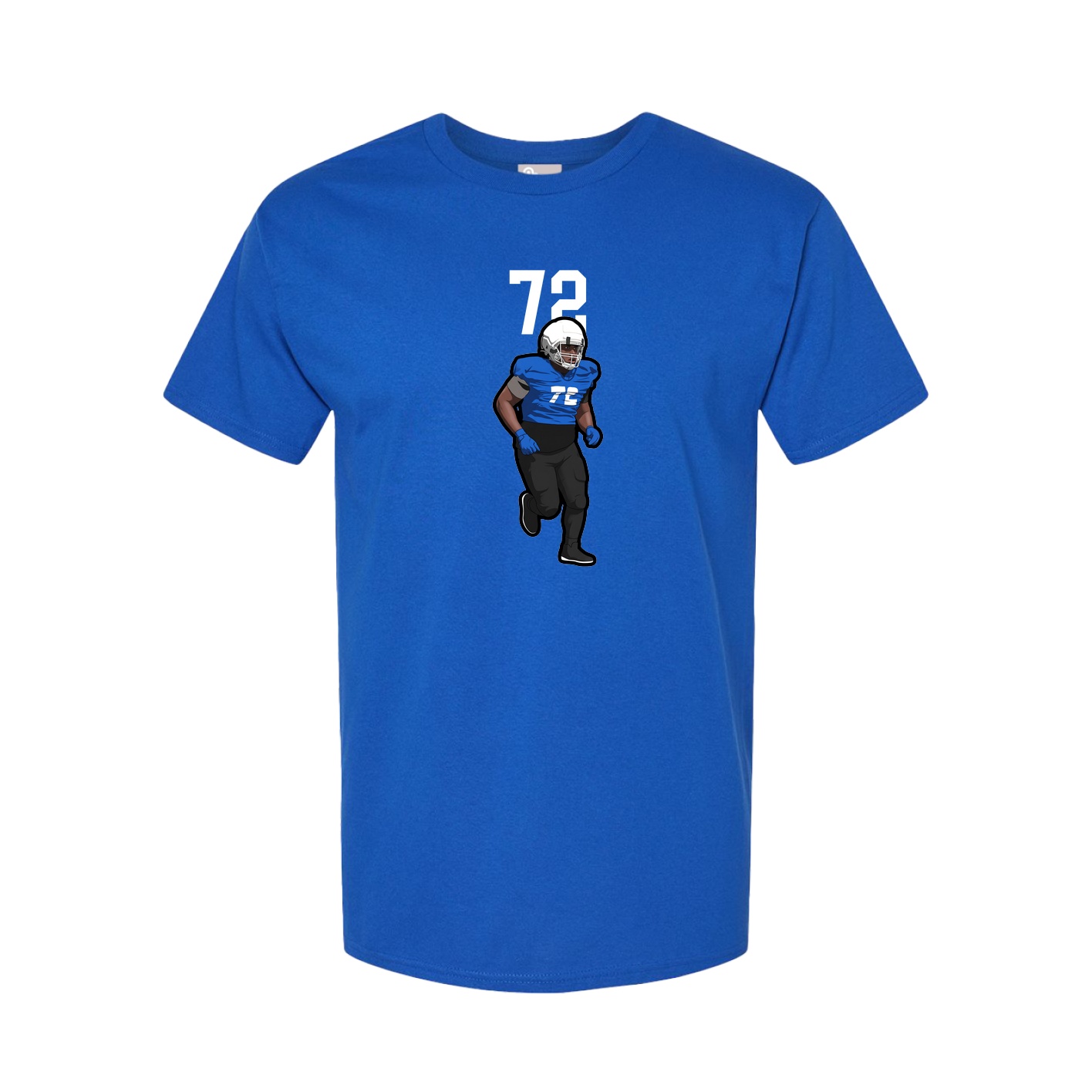 Tee — Number Top in Royal