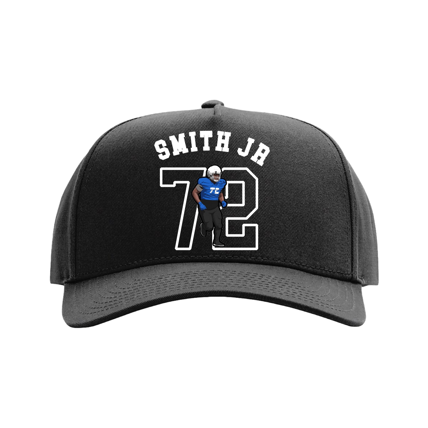 Full Fabric Five-Panel Champ Cap