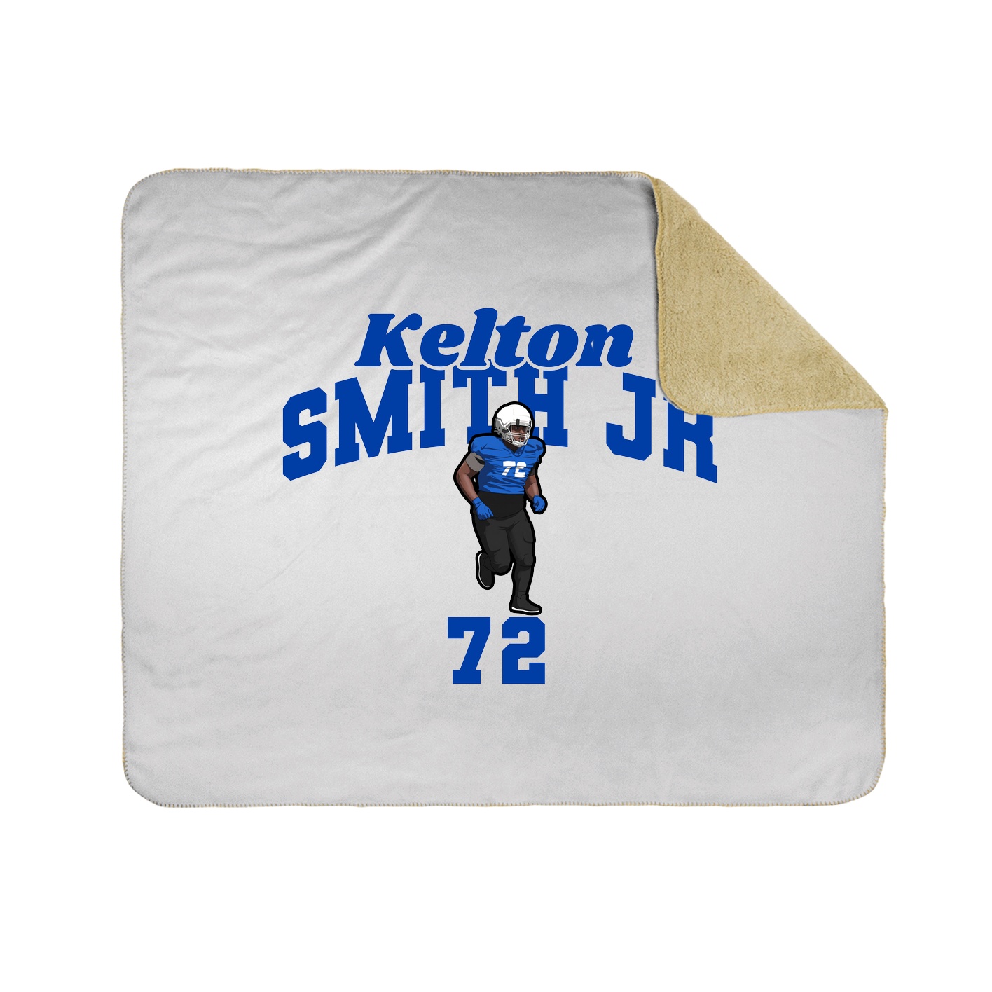 Throw Blanket — Signature Arch in White