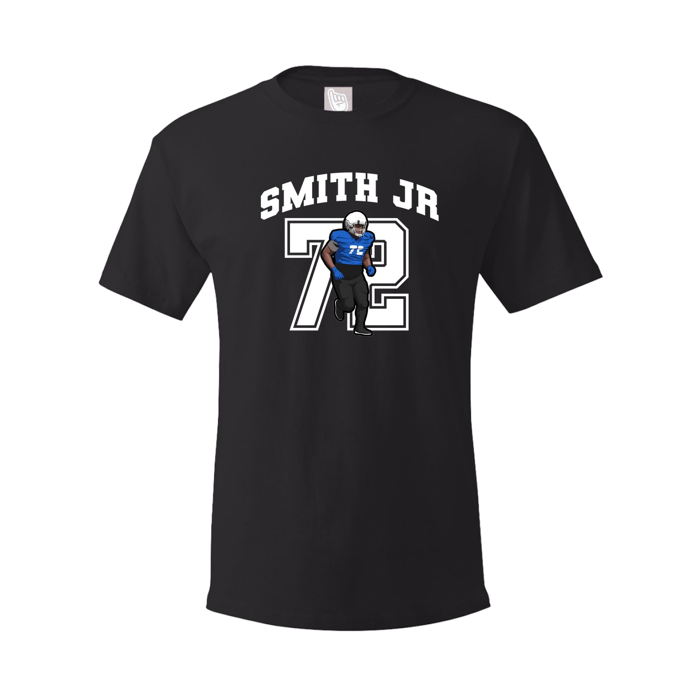 Youth Tee — Number in Black