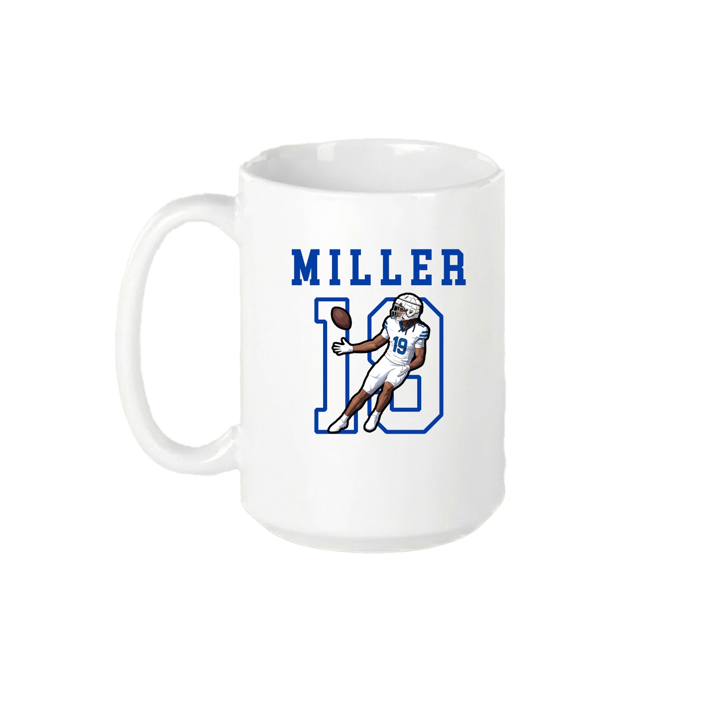 15oz Coffee Mug — Shirsey in White