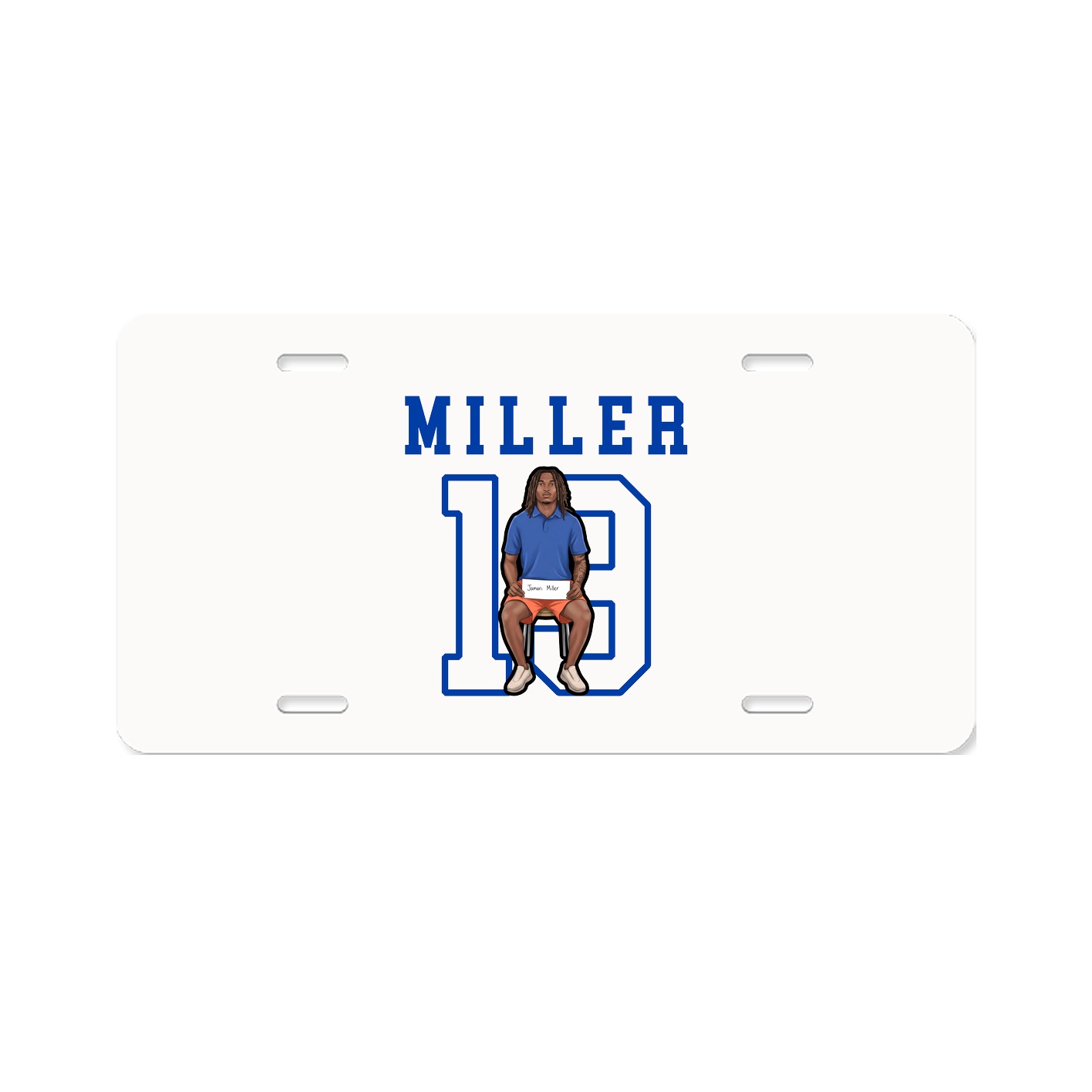 License Plate — Shirsey in Classic