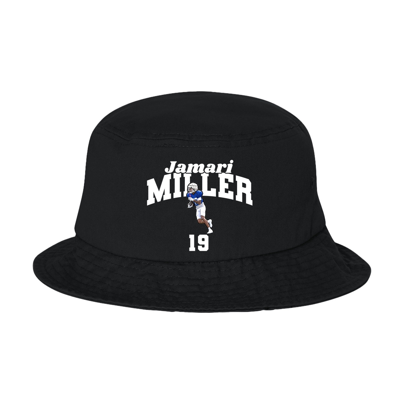 Bucket Cap — Signature Arch in Black