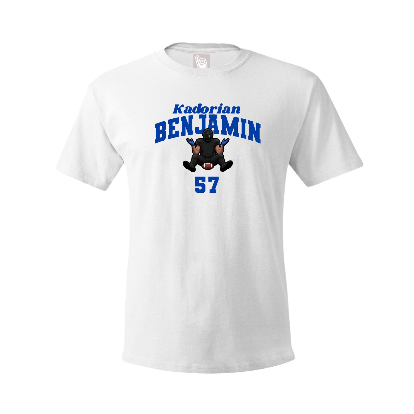 Youth Tee — Signature Arch in White