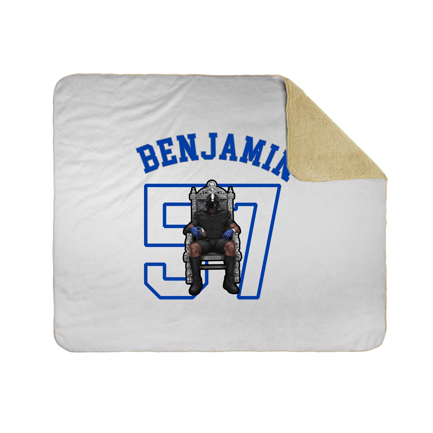 Throw Blanket — Shirsey Arch in White