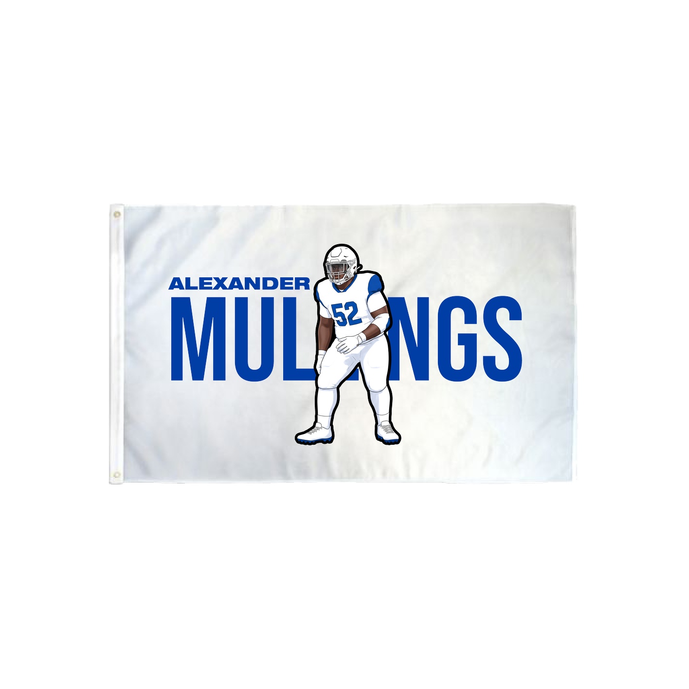 3x5 Flag — Player Name in Classic