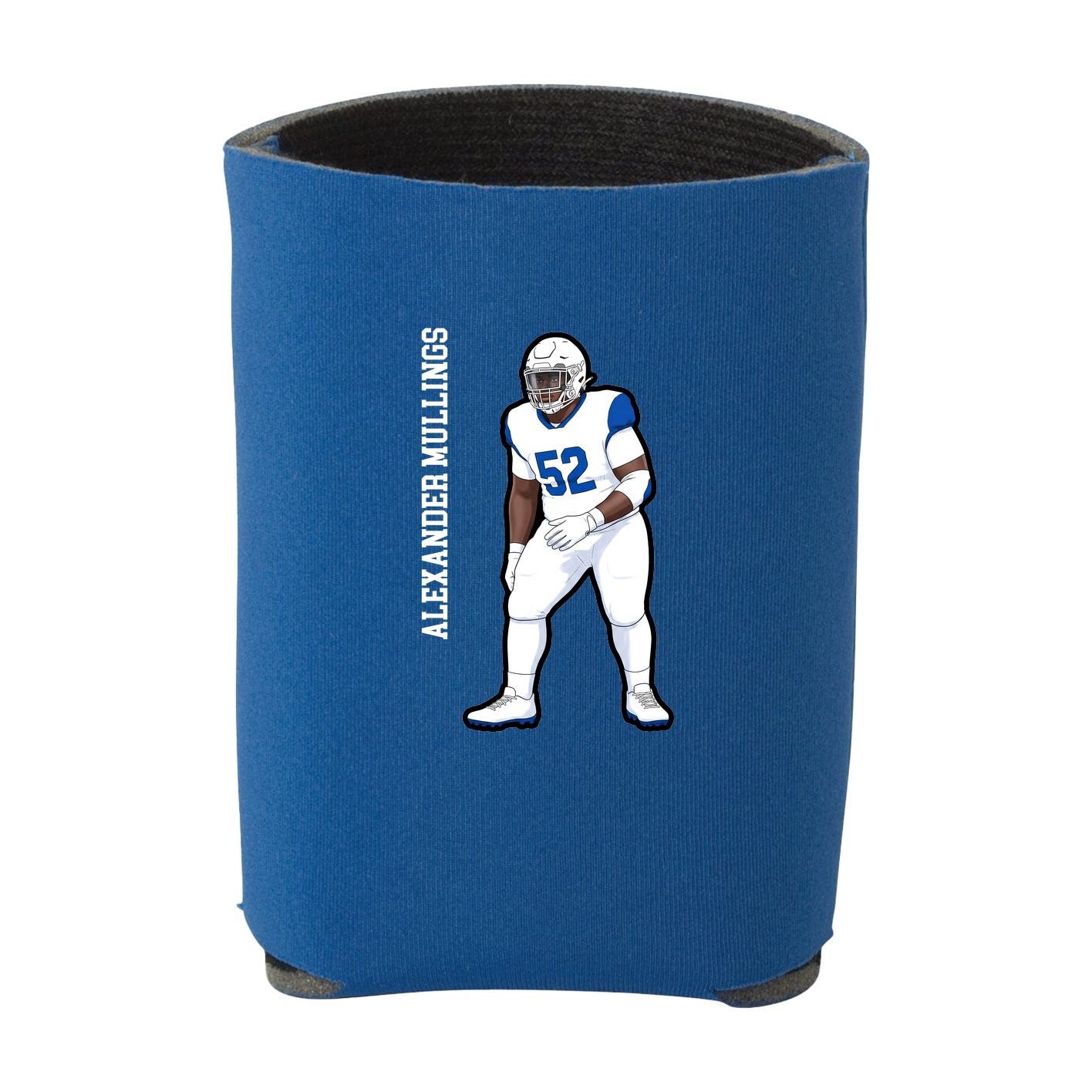 Can Holder — Name Vertical in Royal