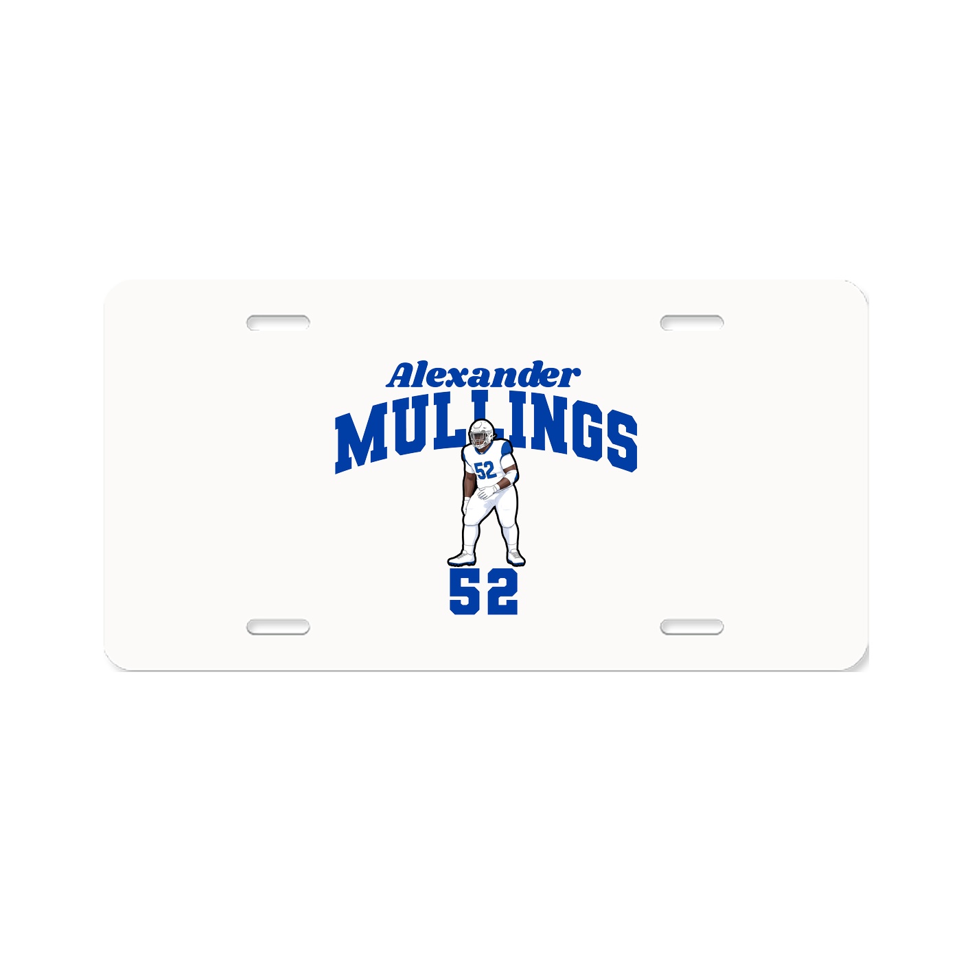 License Plate — Signature Arch in Classic