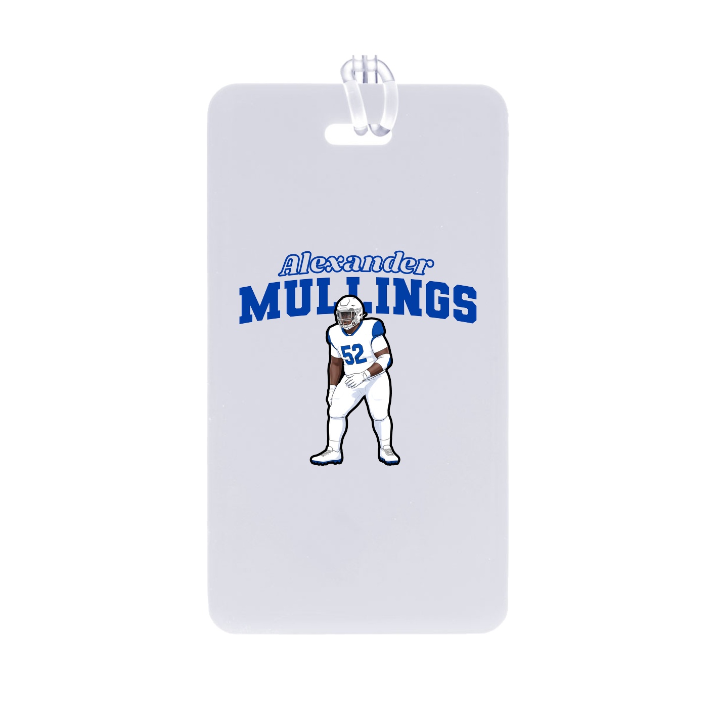 Bag Tag — Name Arch in Classic